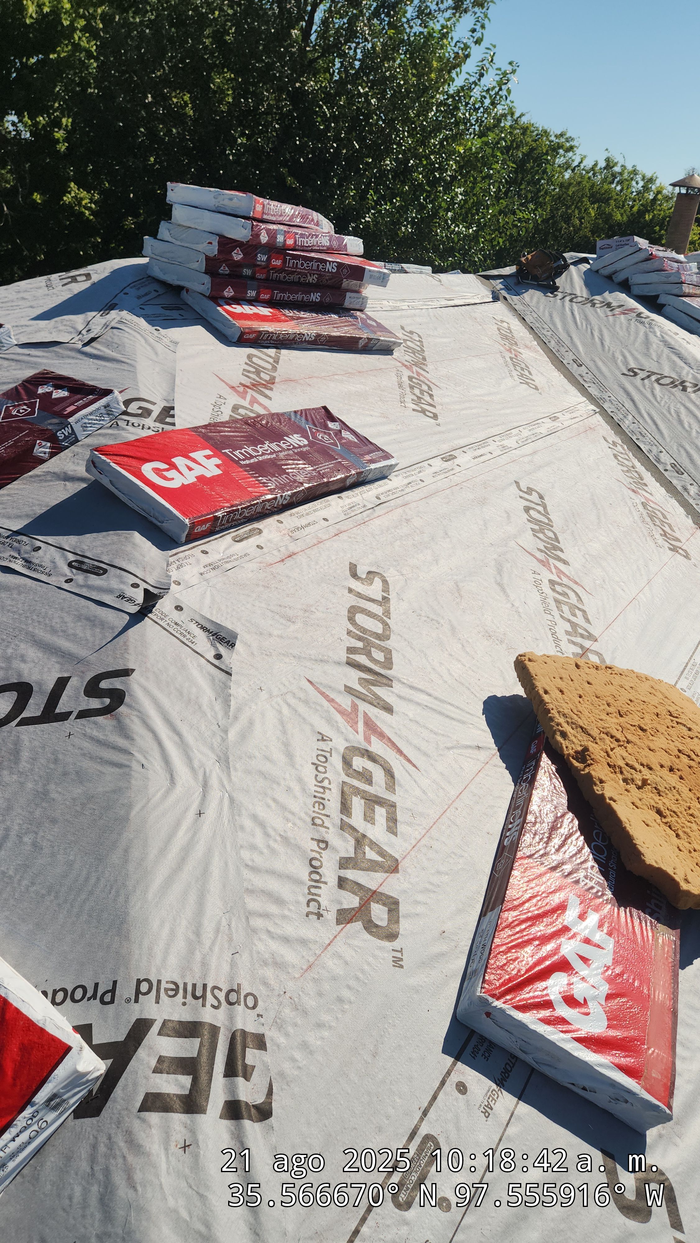 Residential Roofing Installation using GAF by Castillo Roofing