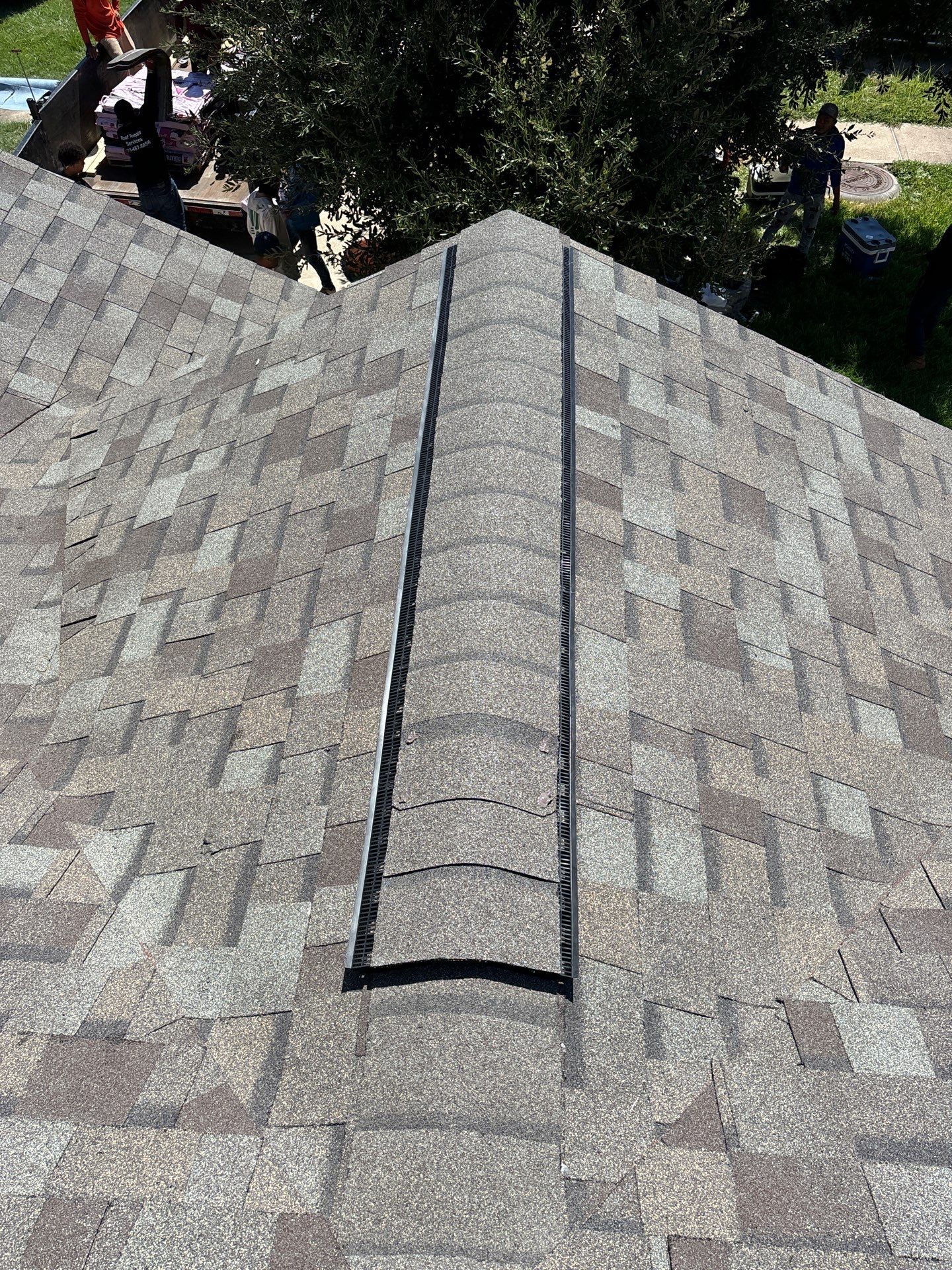 Residential Roofing Installation using Owen's Corning Duration (Lifetime) Shingles by Roof Repair Company