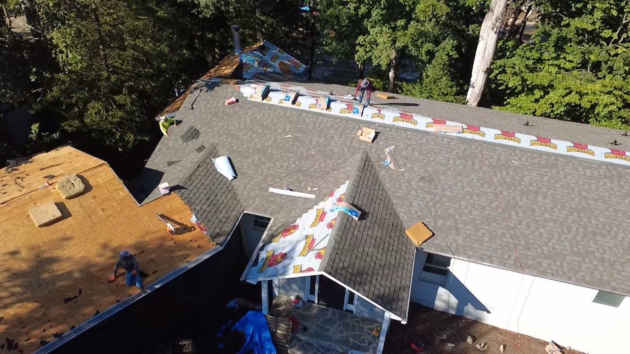 Architectural Shingle Roof Replacement by Roofsters
