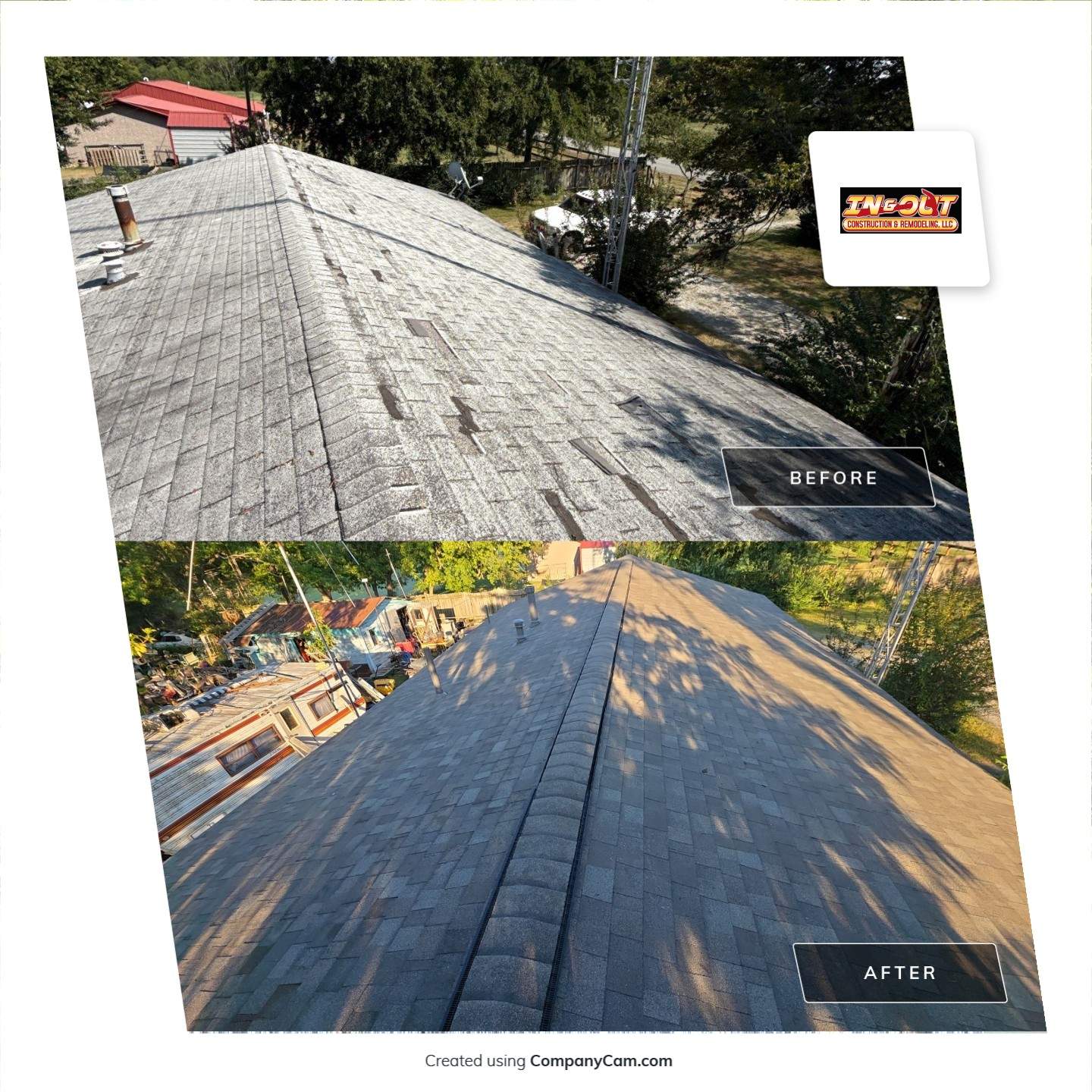 Roof & Fascia Replacement by In & Out Construction & Remodeling, LLC