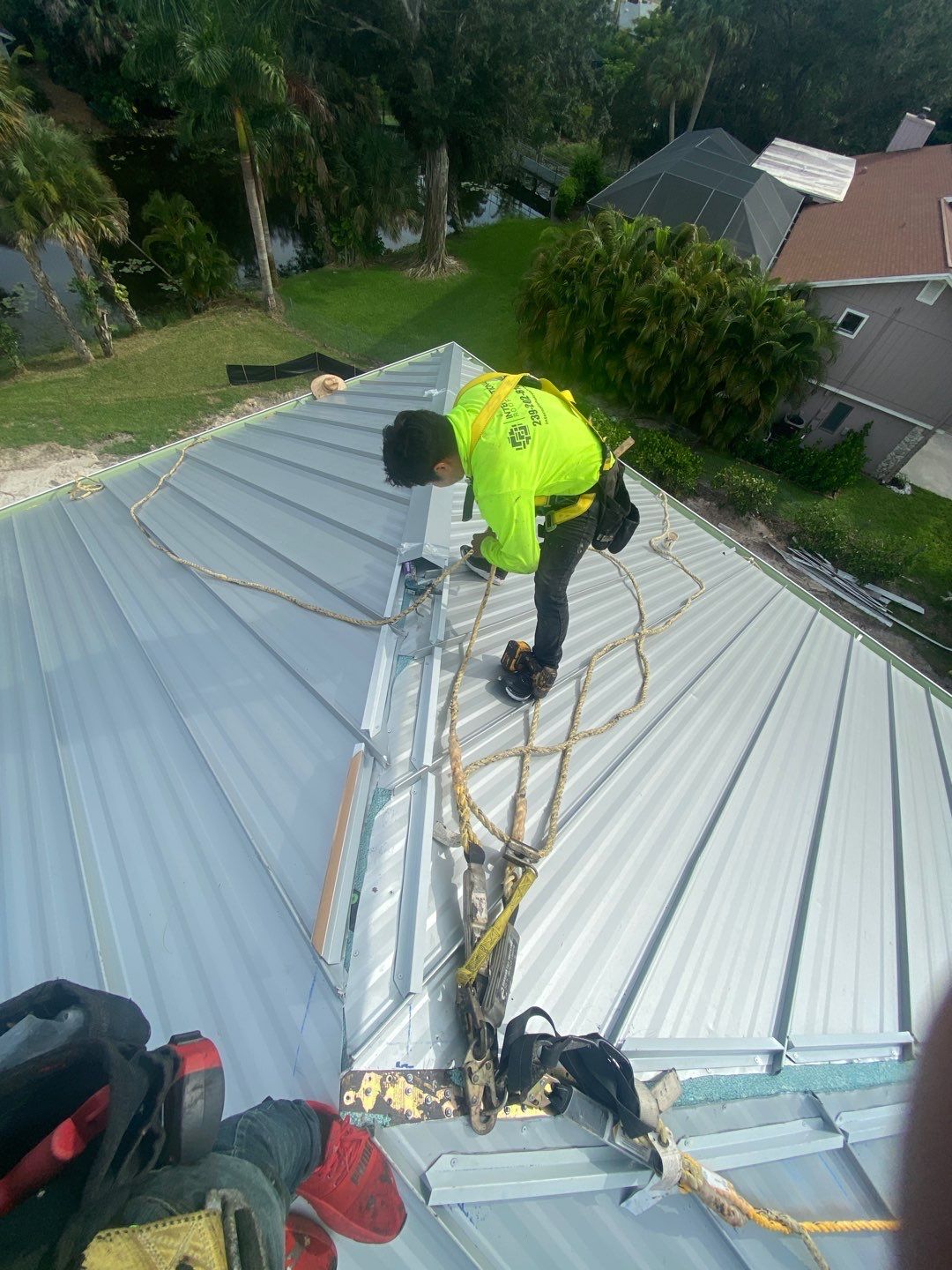 Standing Seam Metal Replacement in Naples, FL by International Roofing