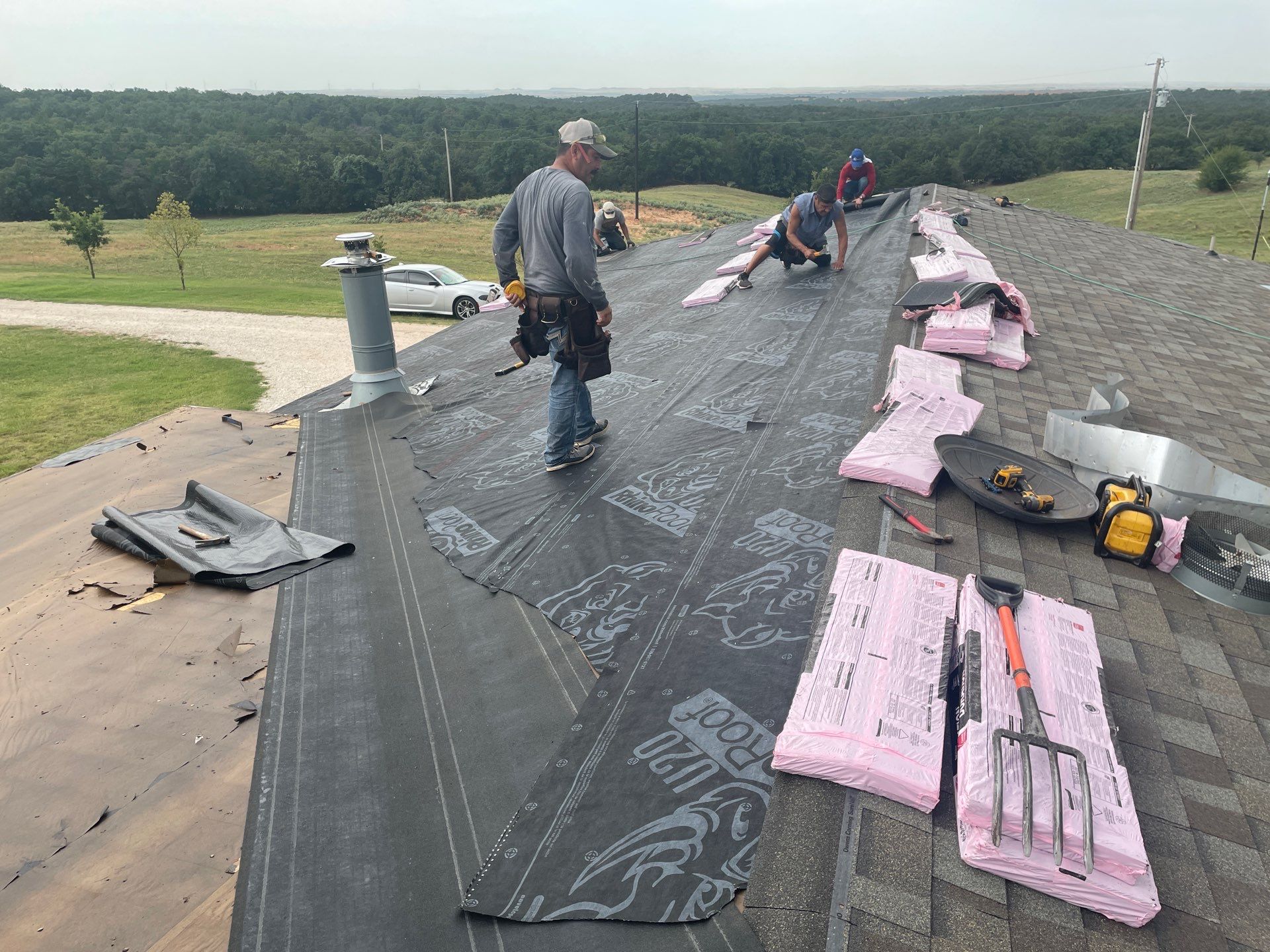 Roof Project in Geary by Z Construction & Roofing, LLC