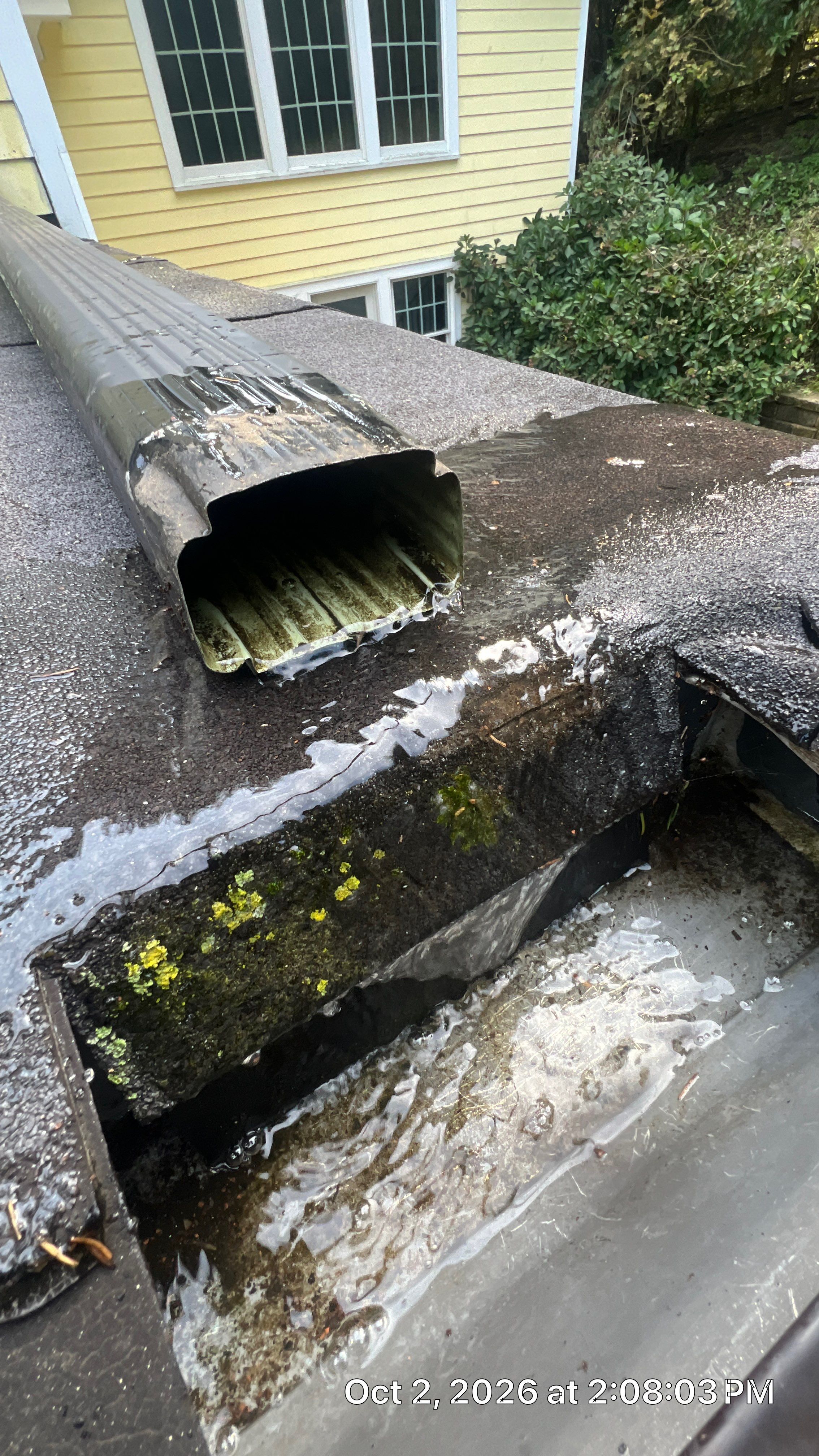 Gutter and Downspout cleaning in Montville New Jersey 07045 by NJ Home Maintenance Services