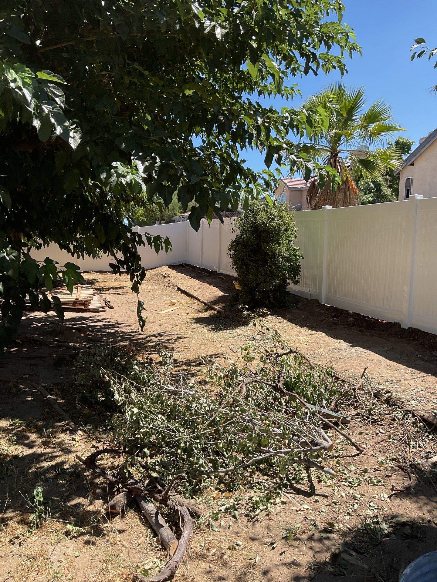 Fence Installation using Vinyl by Fence Guys Inc. 