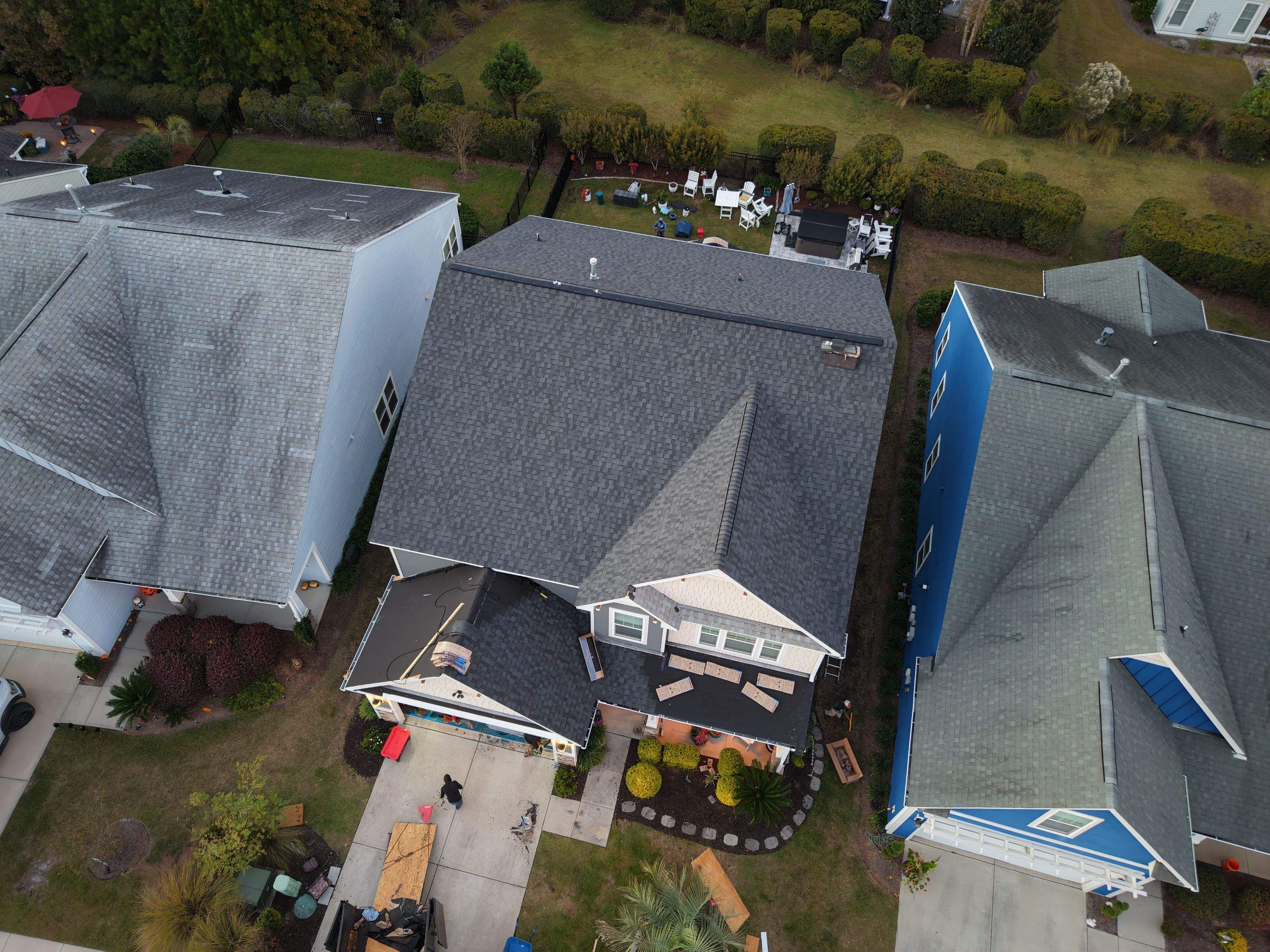 Leland Insurance Restoration with Interior Repairs and FORTIFIED Roof Upgrade by RGR Construction and Roofing, LLC