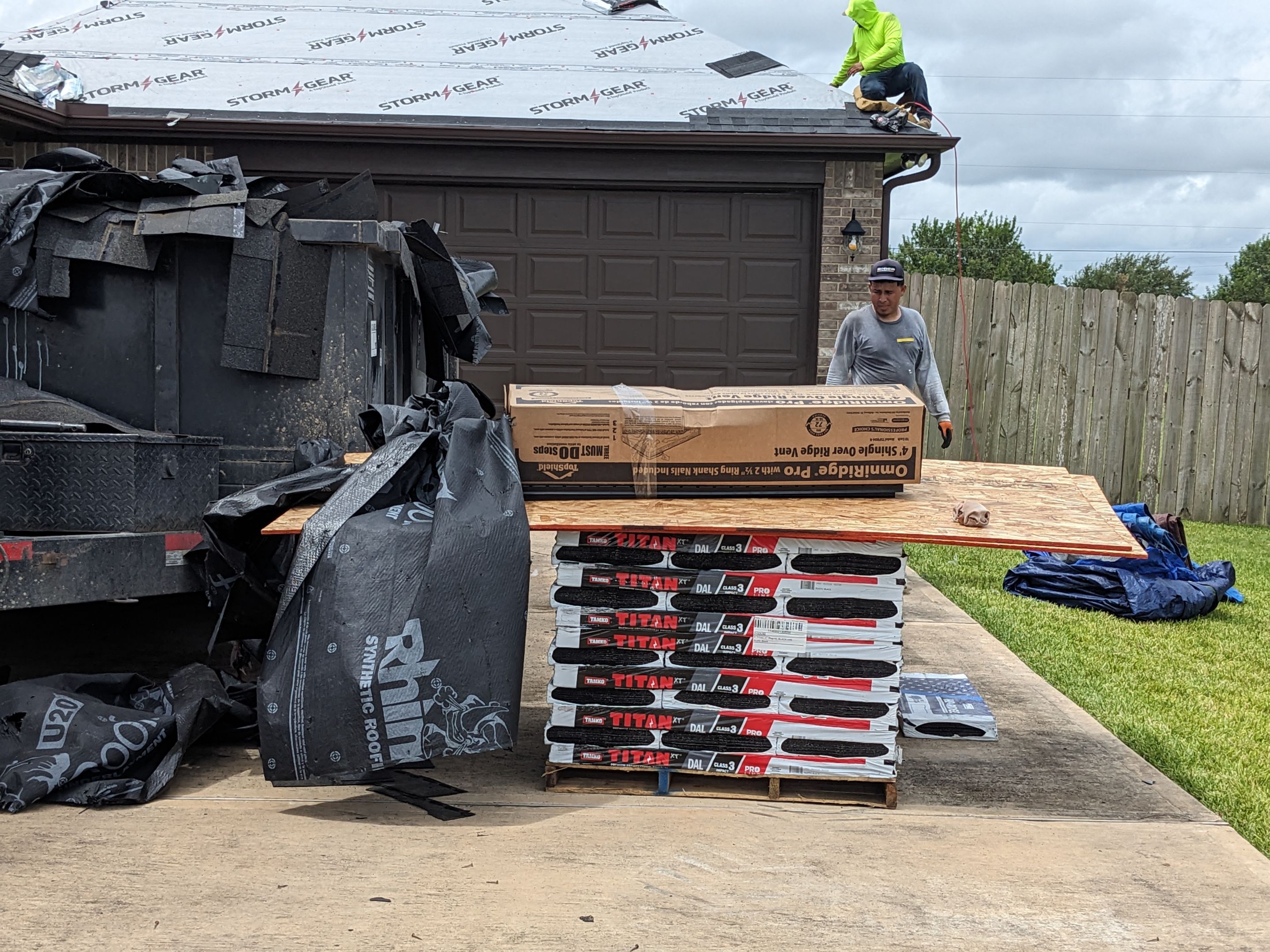Project in Needville by Roof Guard And Construction