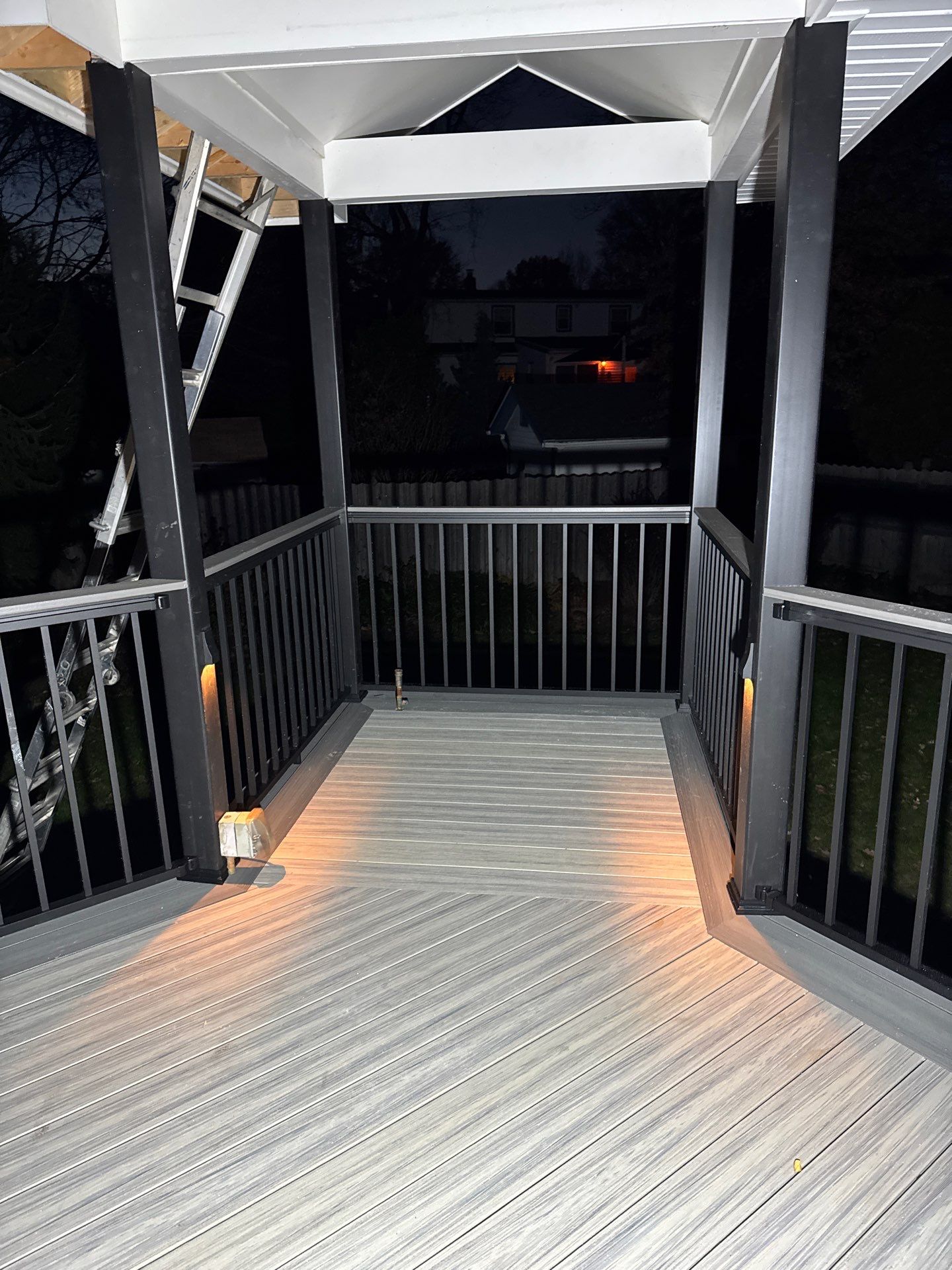 Deck Resurface and New A-Frame Roofing by deck guardian