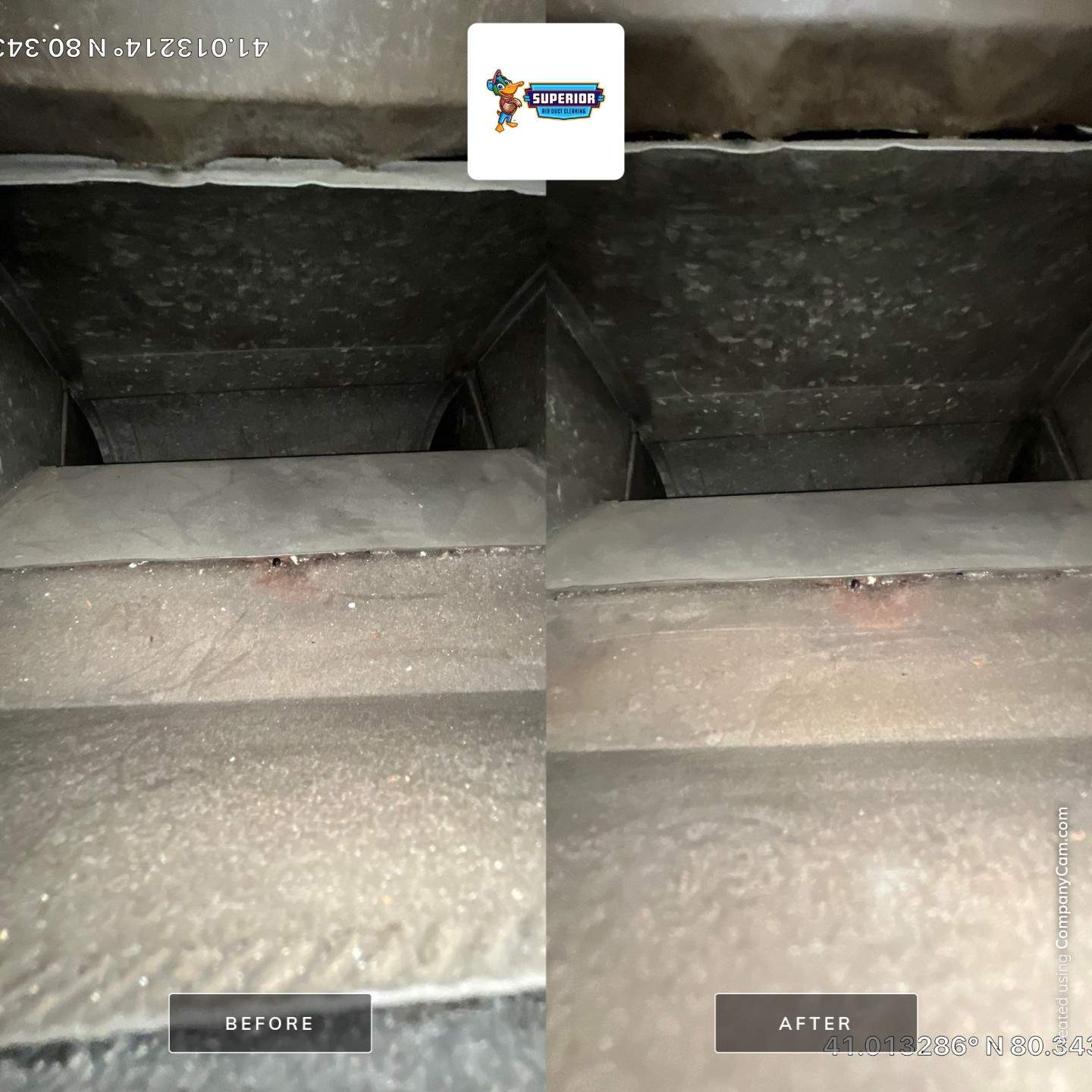 Air Duct Cleaning With a Vacuum Truck in New Castle, PA by Superior Air Duct Cleaning