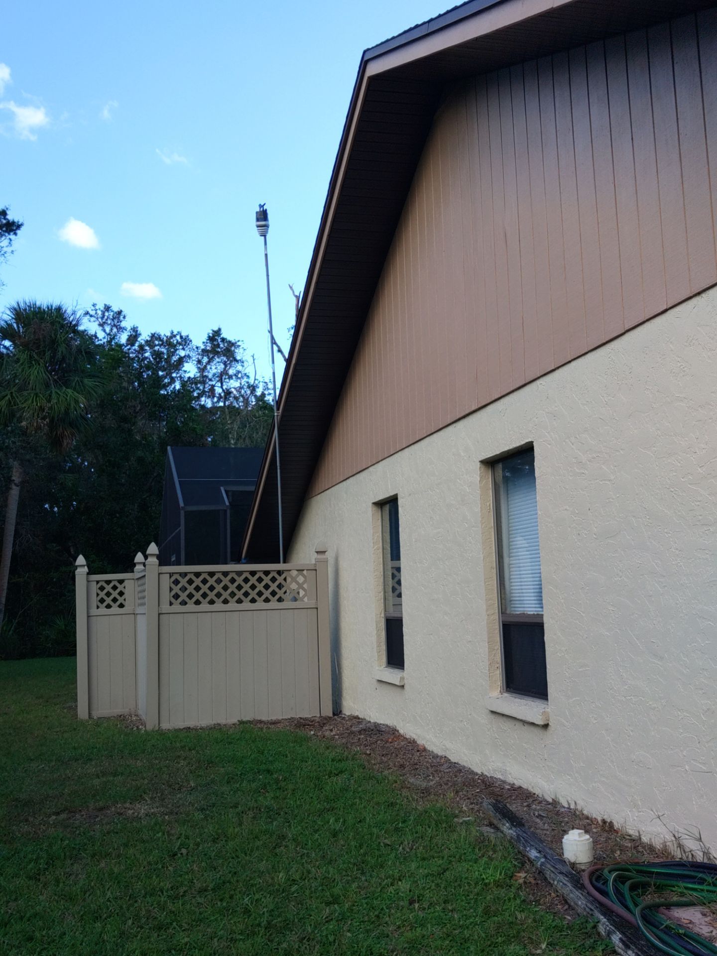 Bronze Soffit and Fascia in Sarasota FL by Gutter Professors