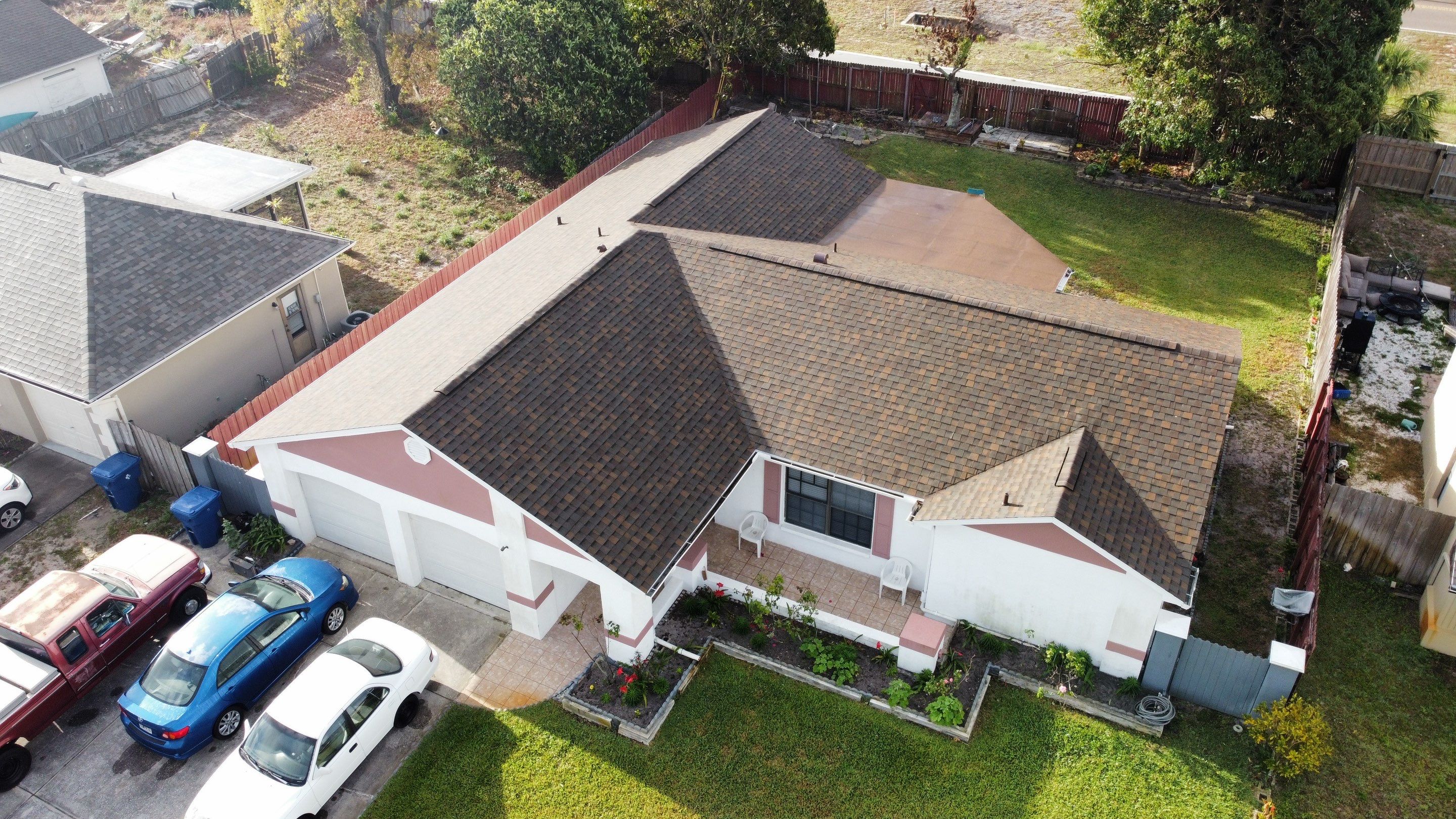 Roof replacement in Holiday FL, by Steadfast Roofing