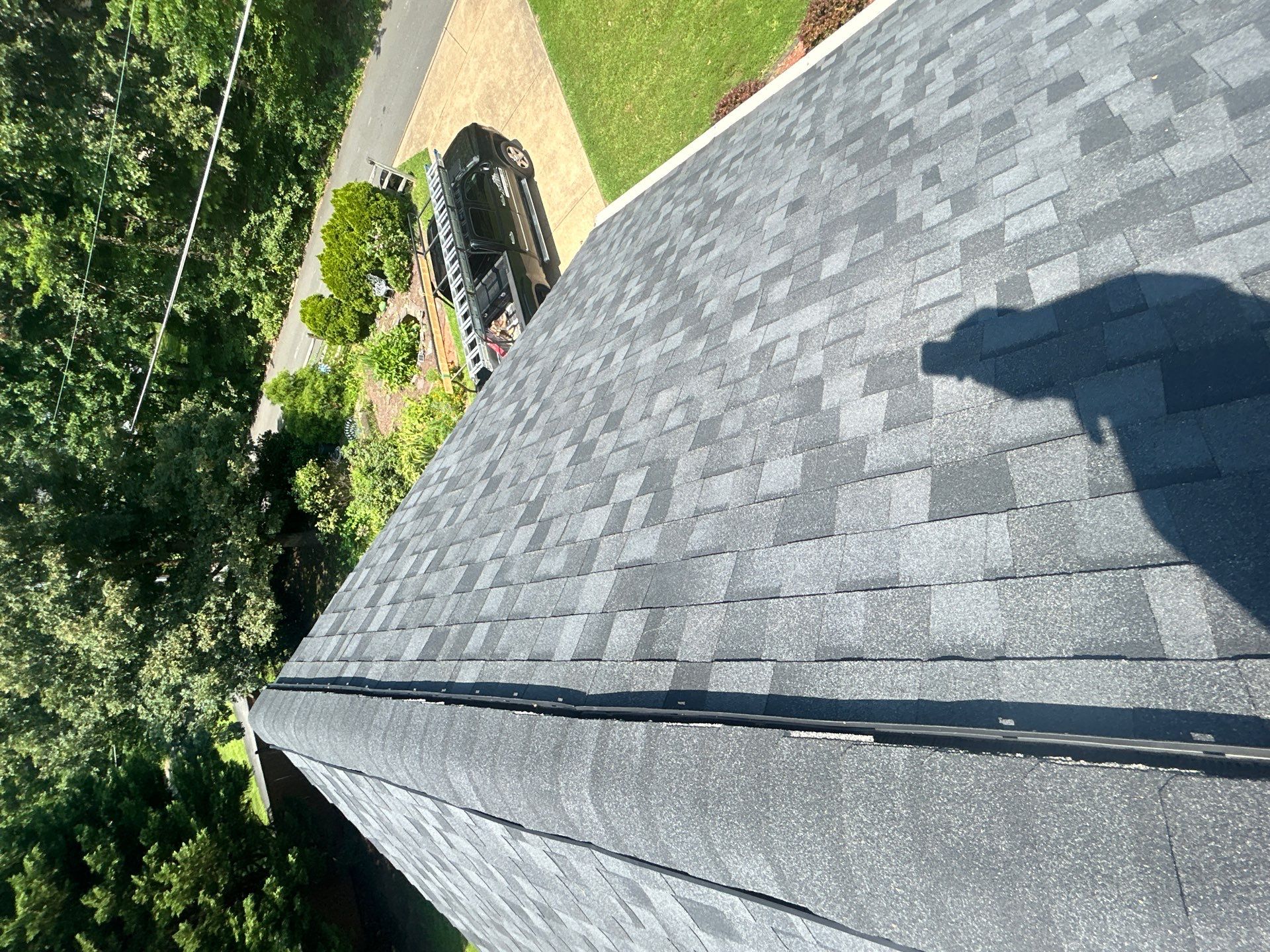 Lorton: Residential Roof with CertainTeed Landmark Pro in Max Def Moire Black by RM Banning, Inc.