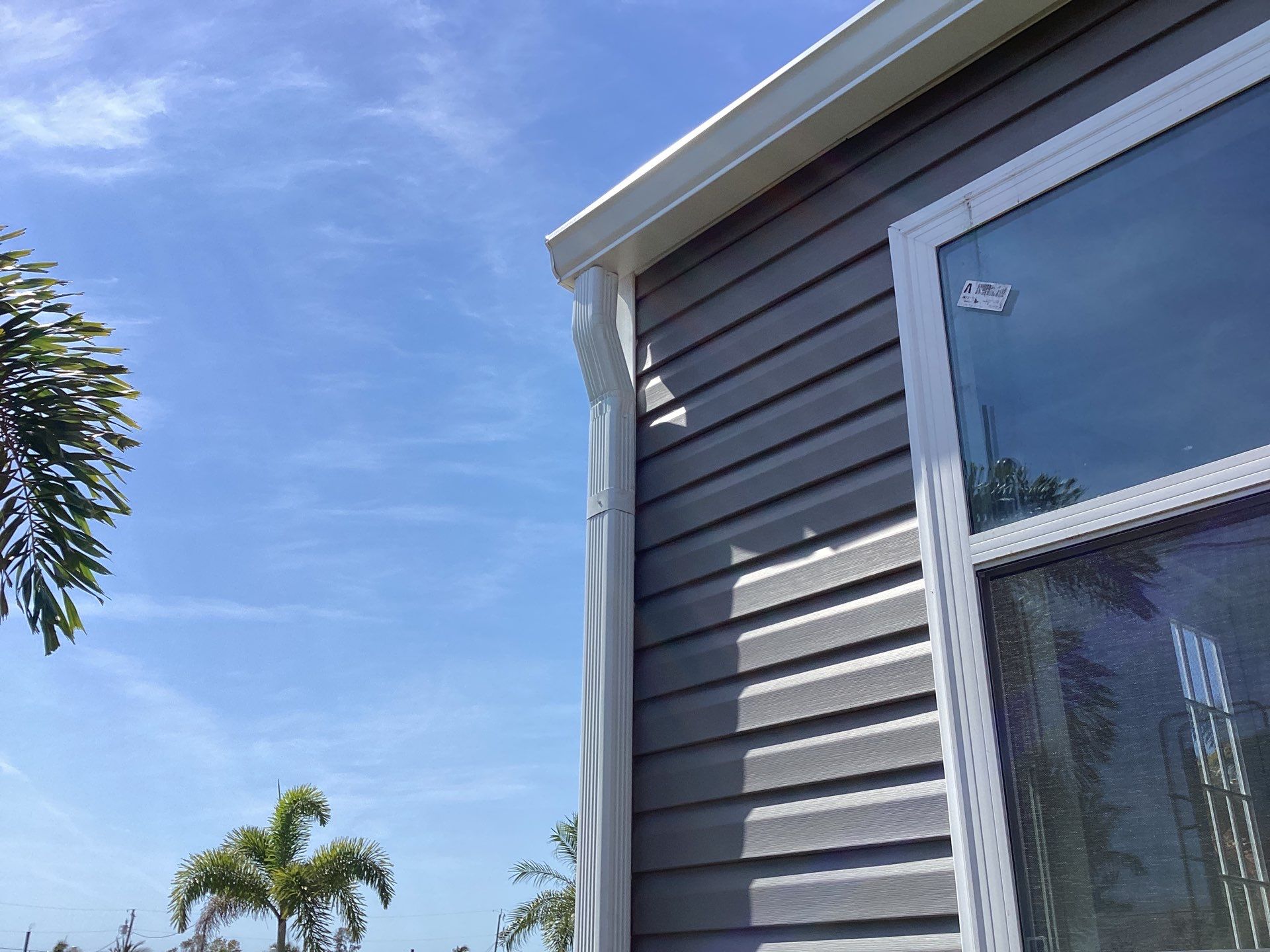 Aluminum Gutters for Beachside Homes in St James City FL by Gutter Professors
