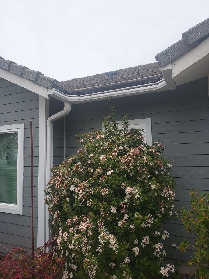 Gutter Installation using Englert LeafGuard Gutters by Byers Enterprises 