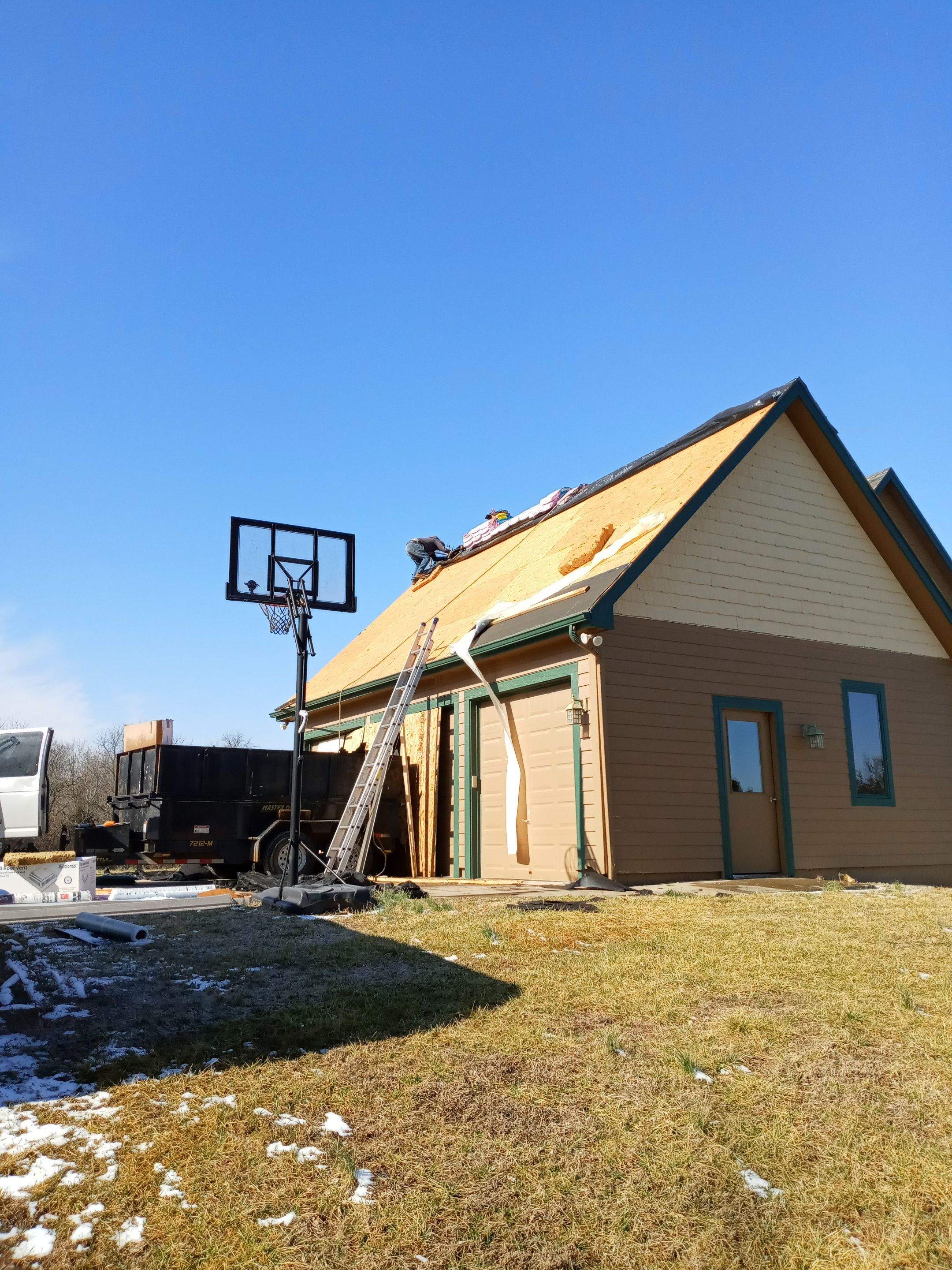 Project in Eudora by HT Roofing & Construction, INC