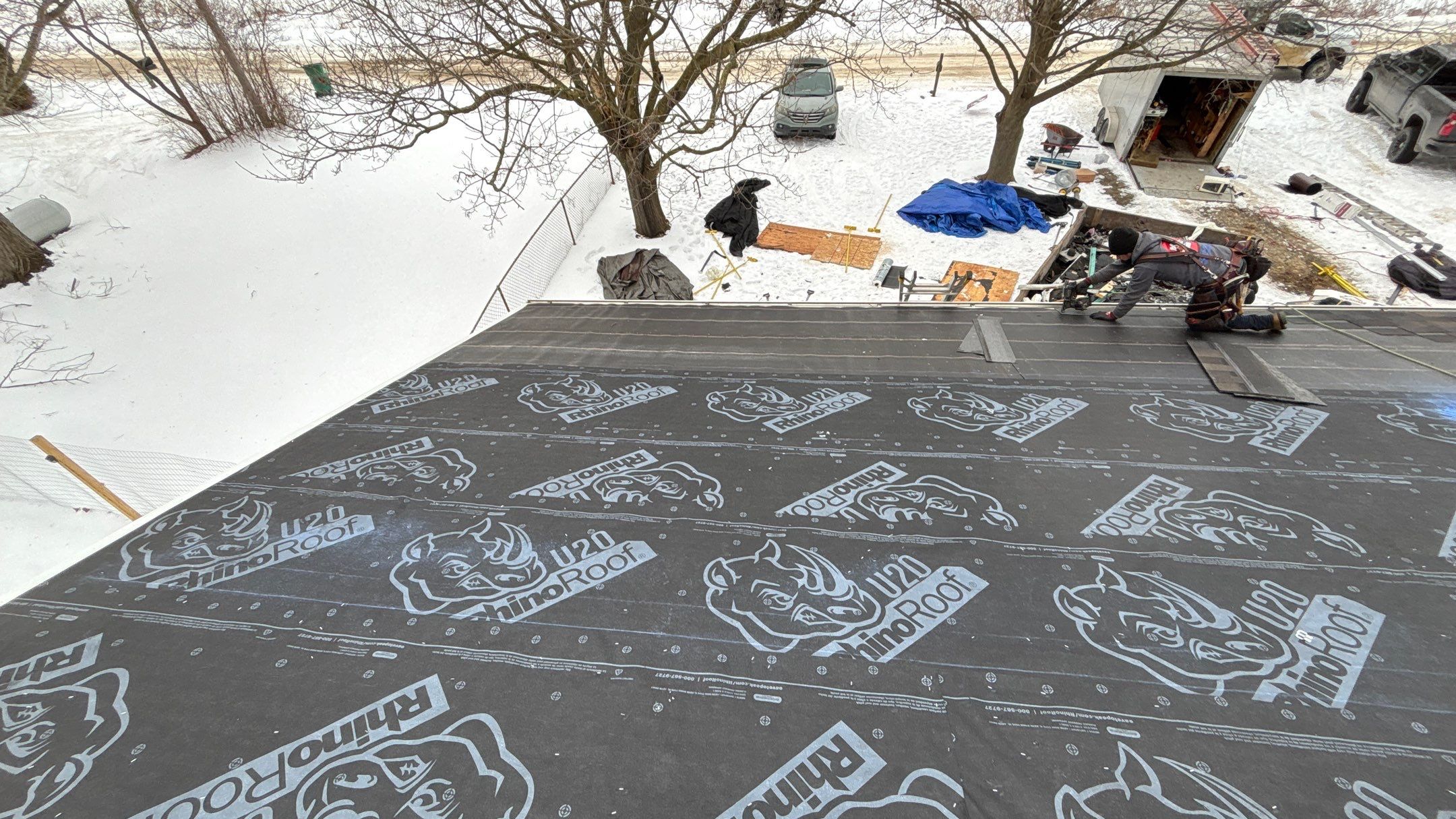 Roof Replacement using Owens Corning Duration Shingle by 180 Contractors