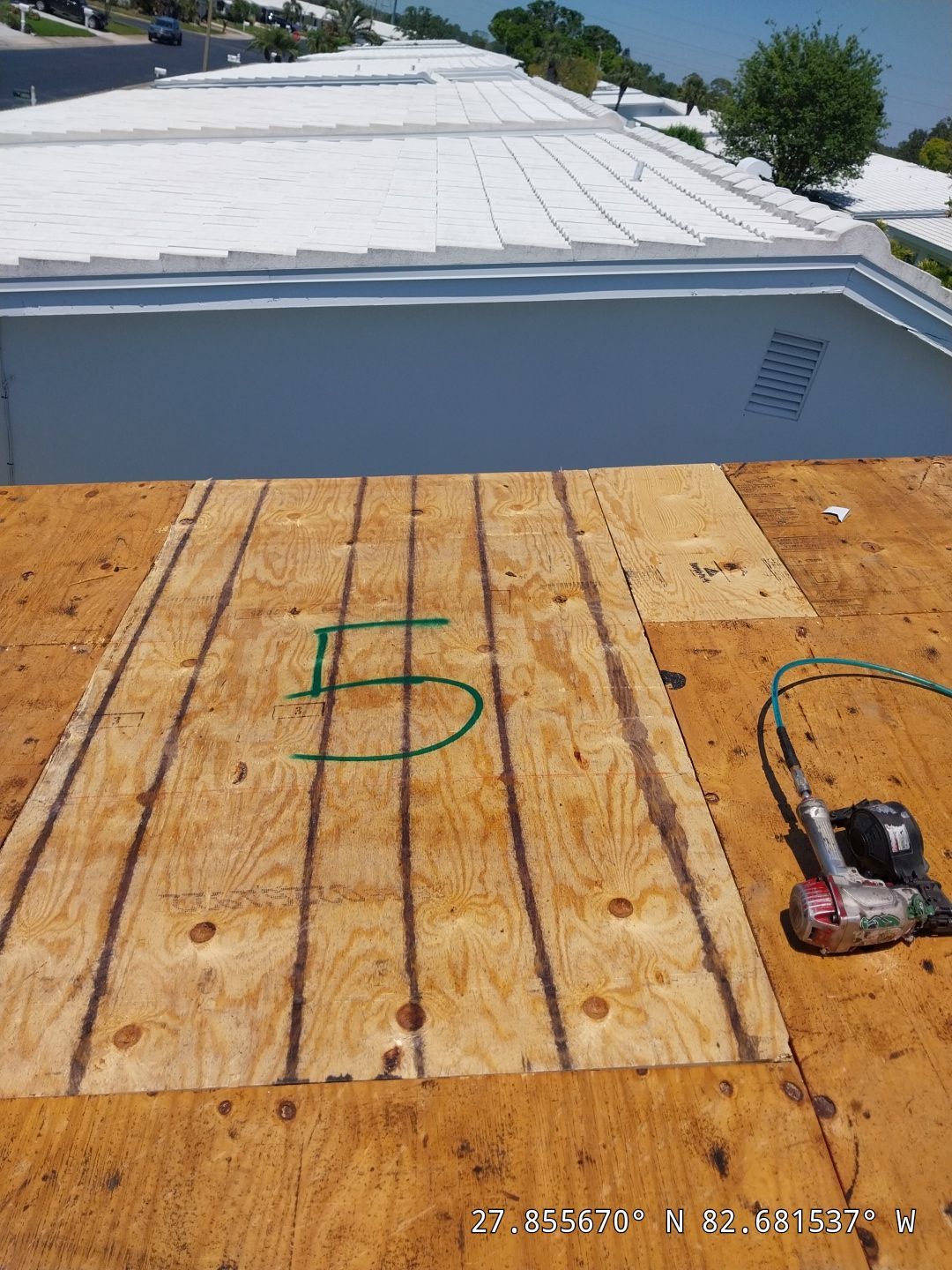 Project in Pinellas Park 33782 by Mitchell Roofing Company LLC 