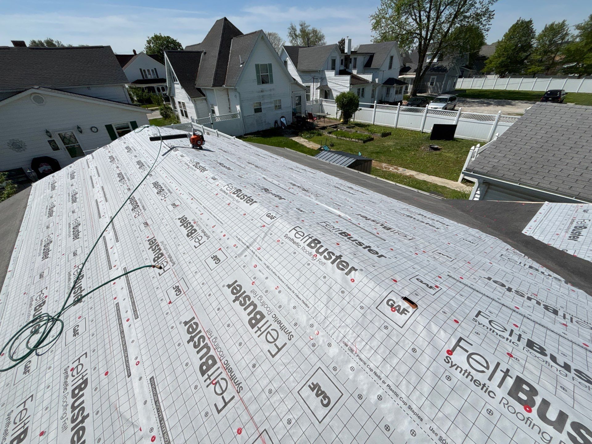 Roof Replacement by Nitro Roofing and Construction
