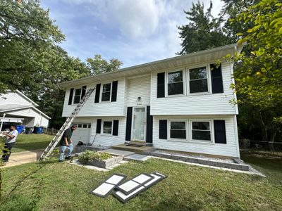 Shutters using Mid America Louvered