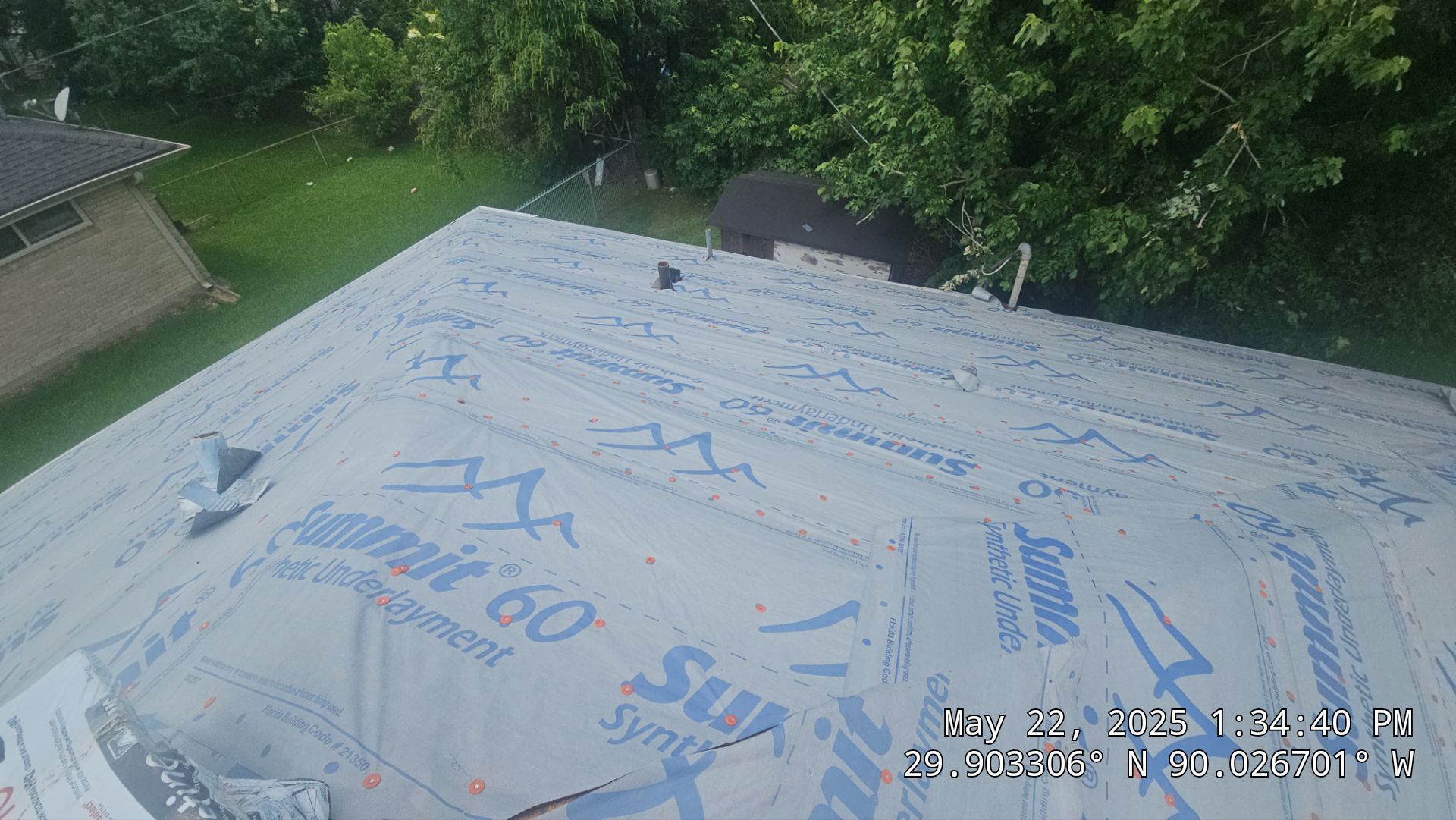 Project in Terrytown by Robertson Roofing & Siding Inc