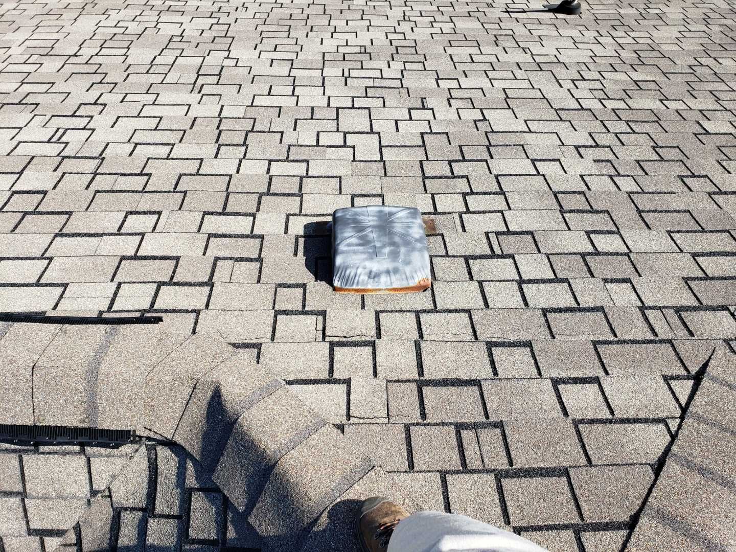 Hail Damage using GAF Timberline Ultra by The Roof Doctor