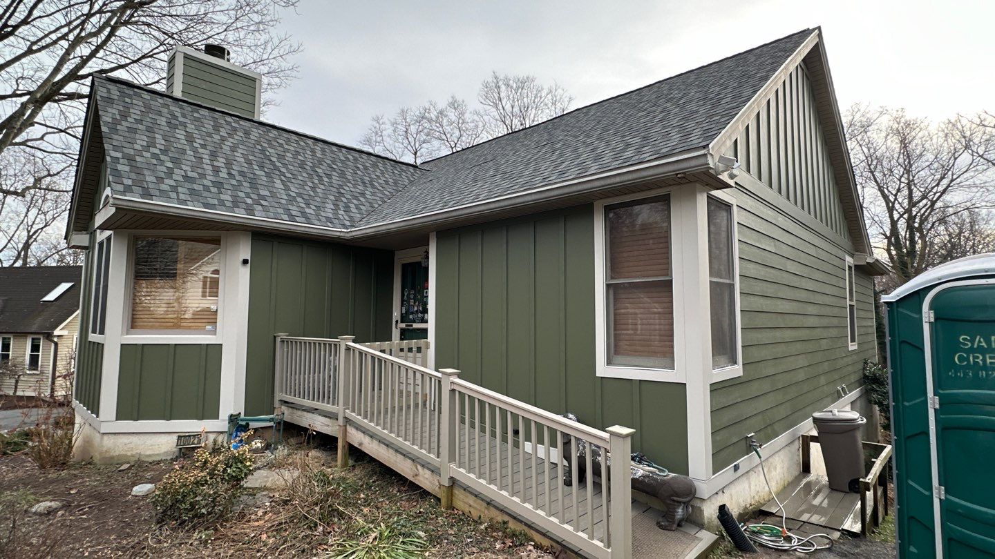 Siding Installation using JH Batten Smooth by ExteriorPros