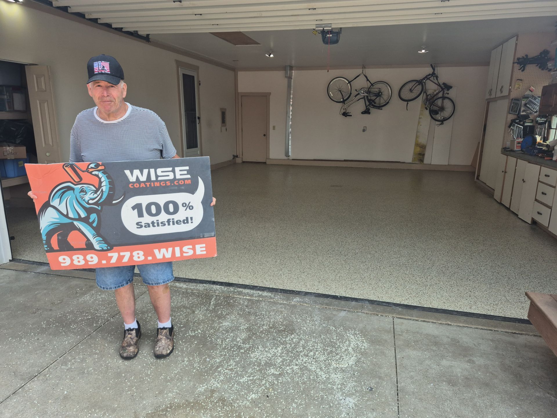 Project in Essexville by Wise Coatings of Central Michigan