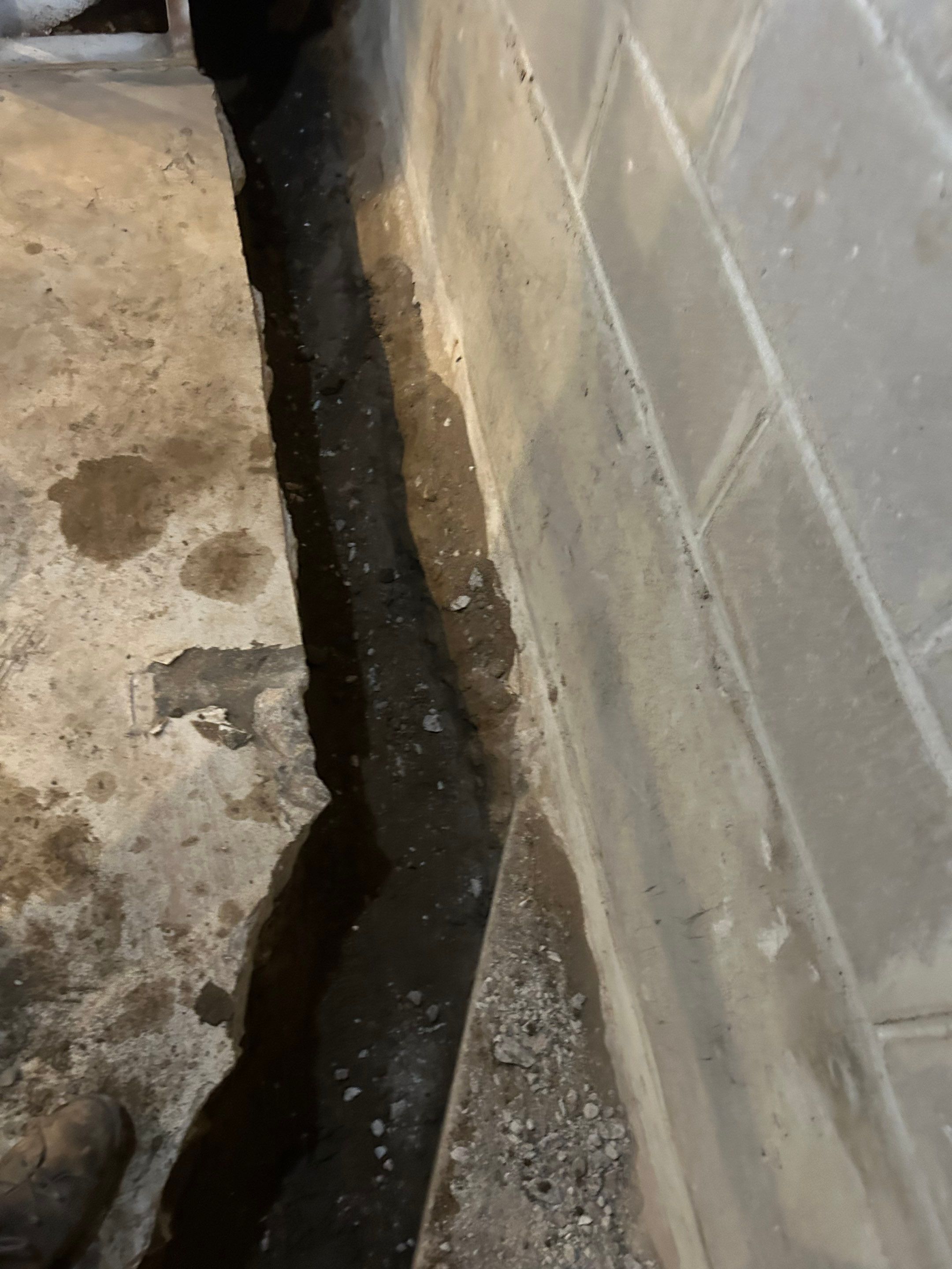 Drain tile for a General Contractor Partner by Waterproofing Northeast