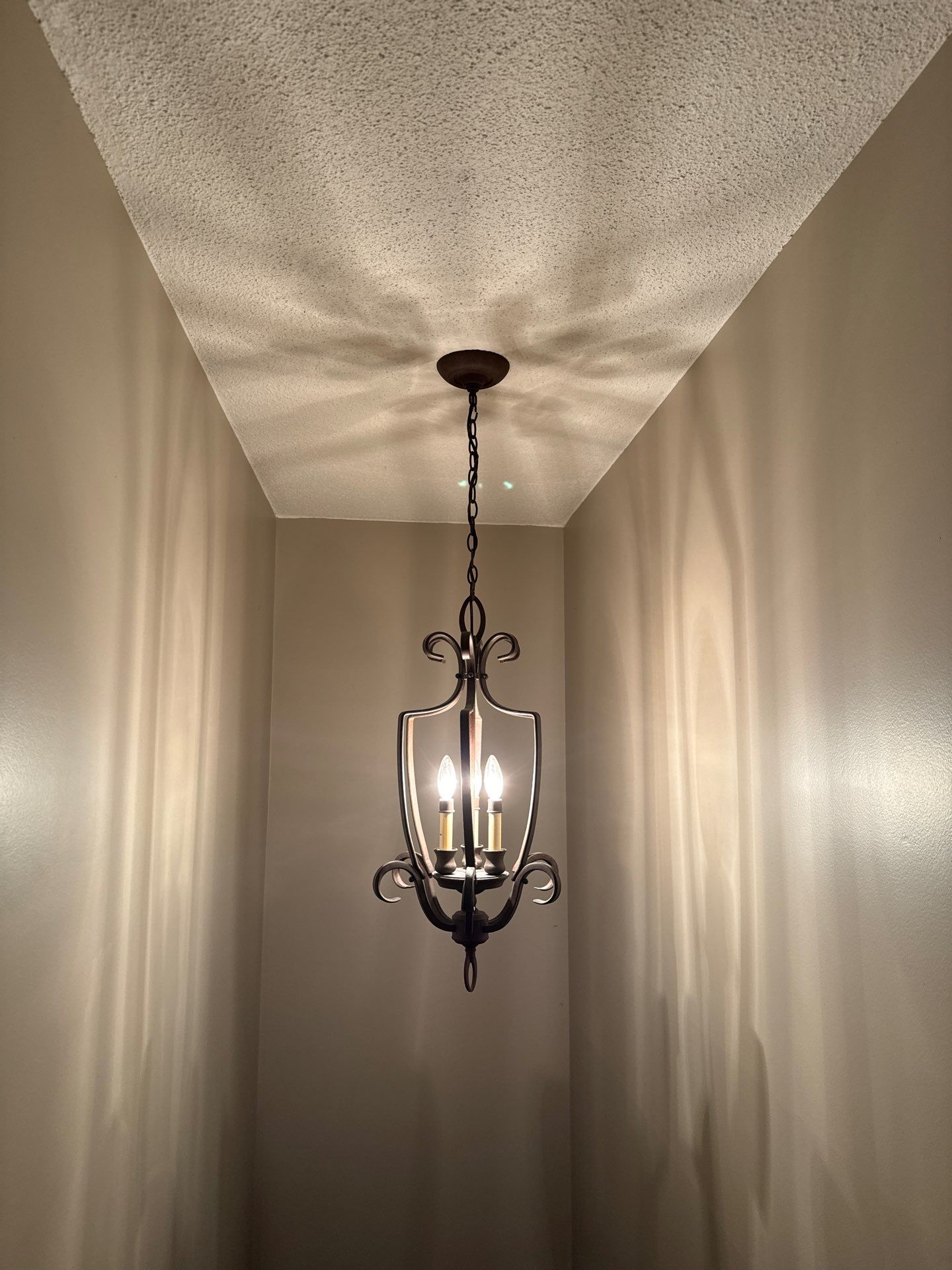 Popcorn Ceiling To Flat Ceiling by YVR Construction Group