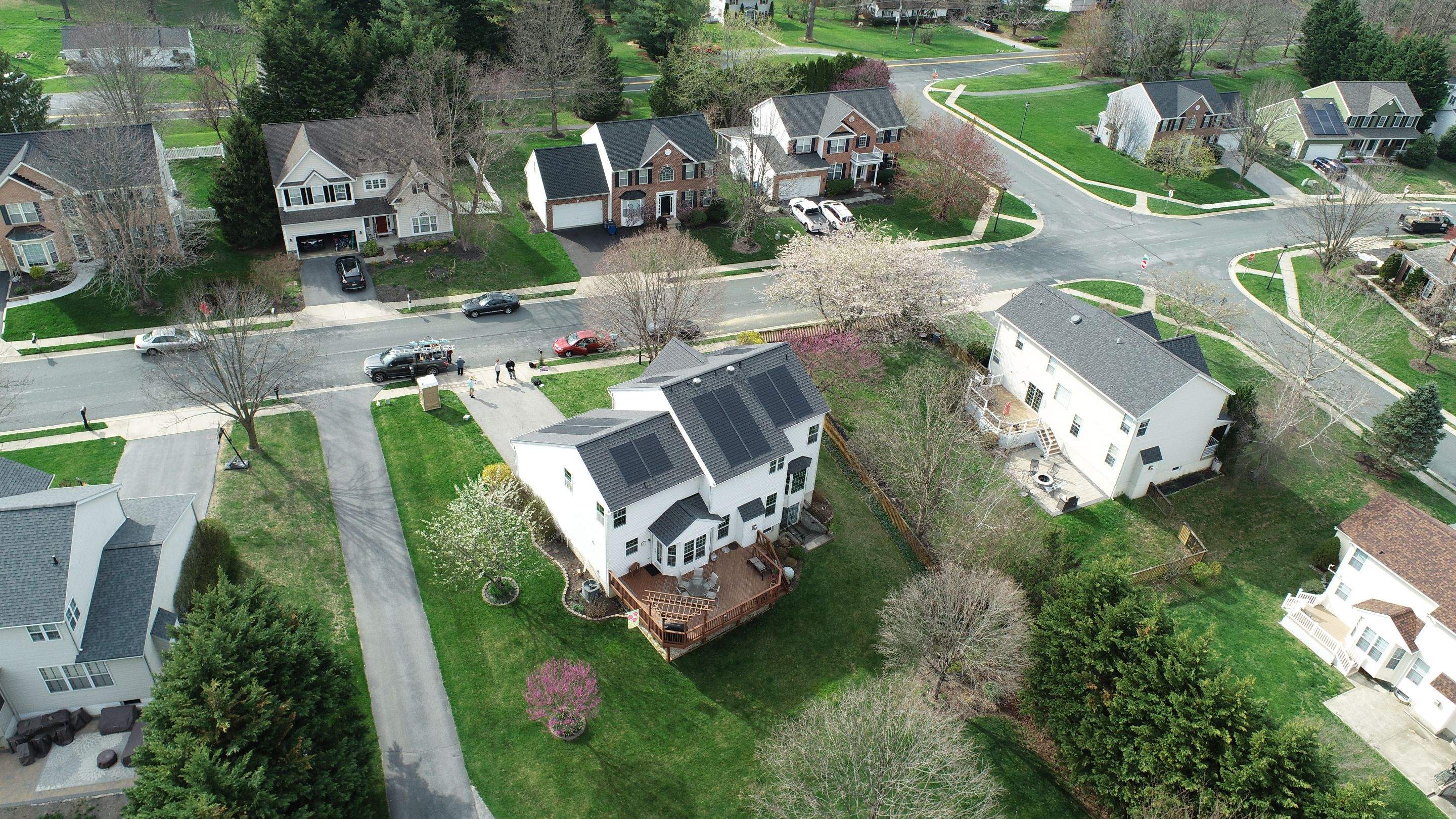 Solar Roof Replacement using GAF Timberline Solar Shingles by American Home Contractors