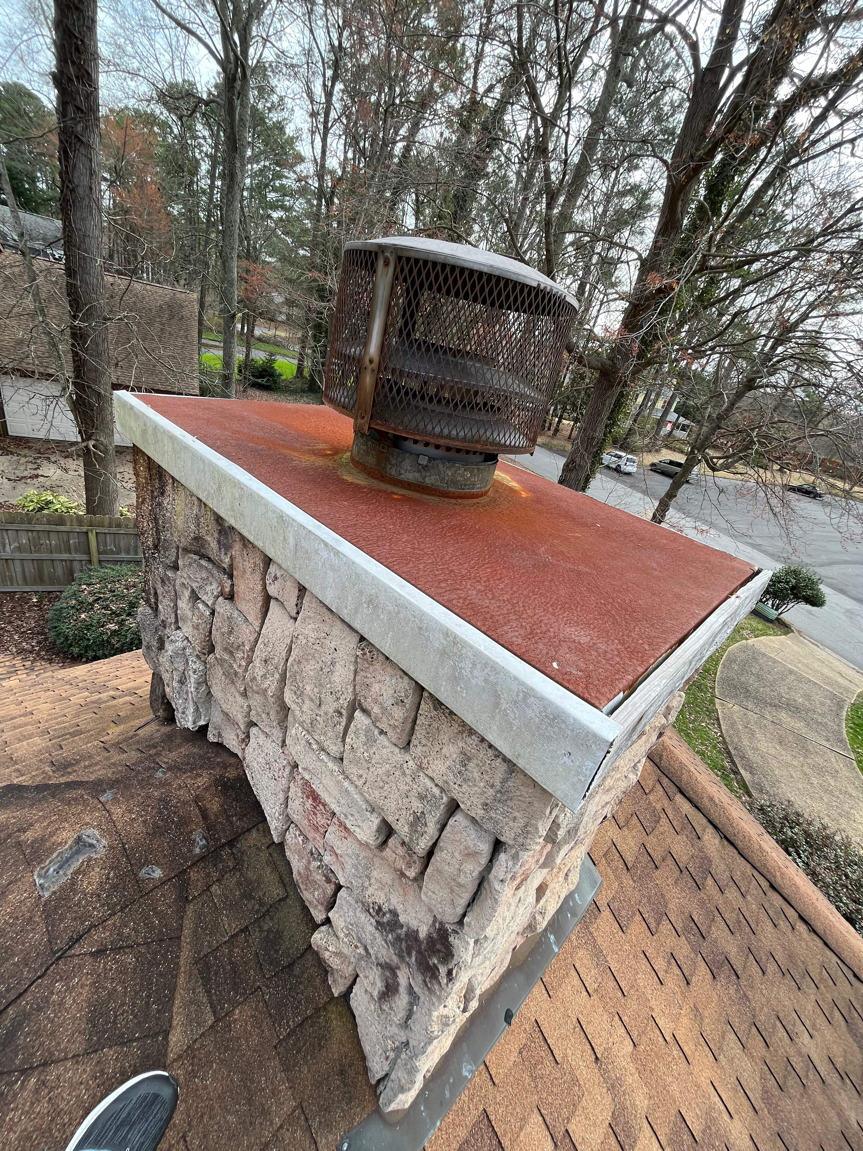 Complete Chimney Replacement x2 in Virginia Beach by Premier Chimney and Roofing