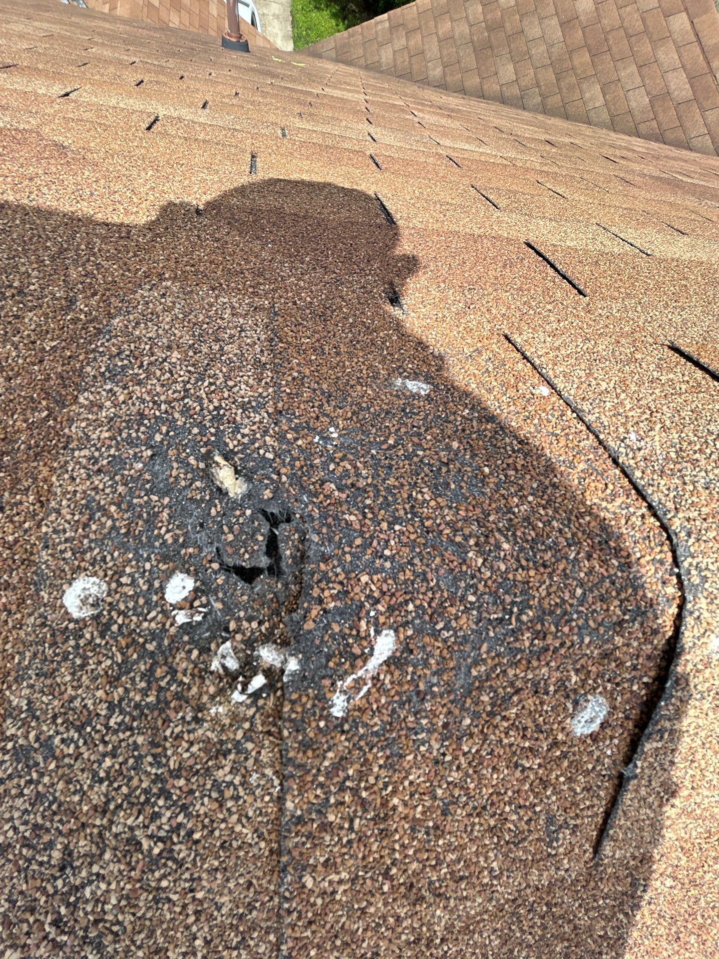 Residential Roof Replacement in Real Estate using GAF - HDZ - Hickory by Action Exteriors Austin