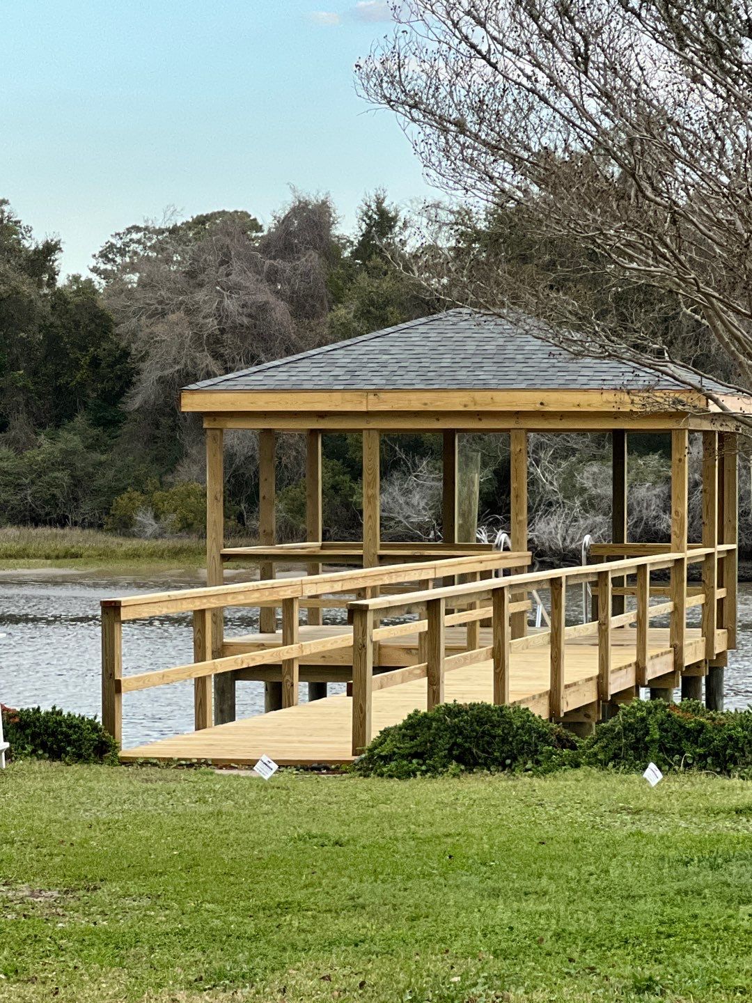 Dock using Wood Sealant by DuraSeal