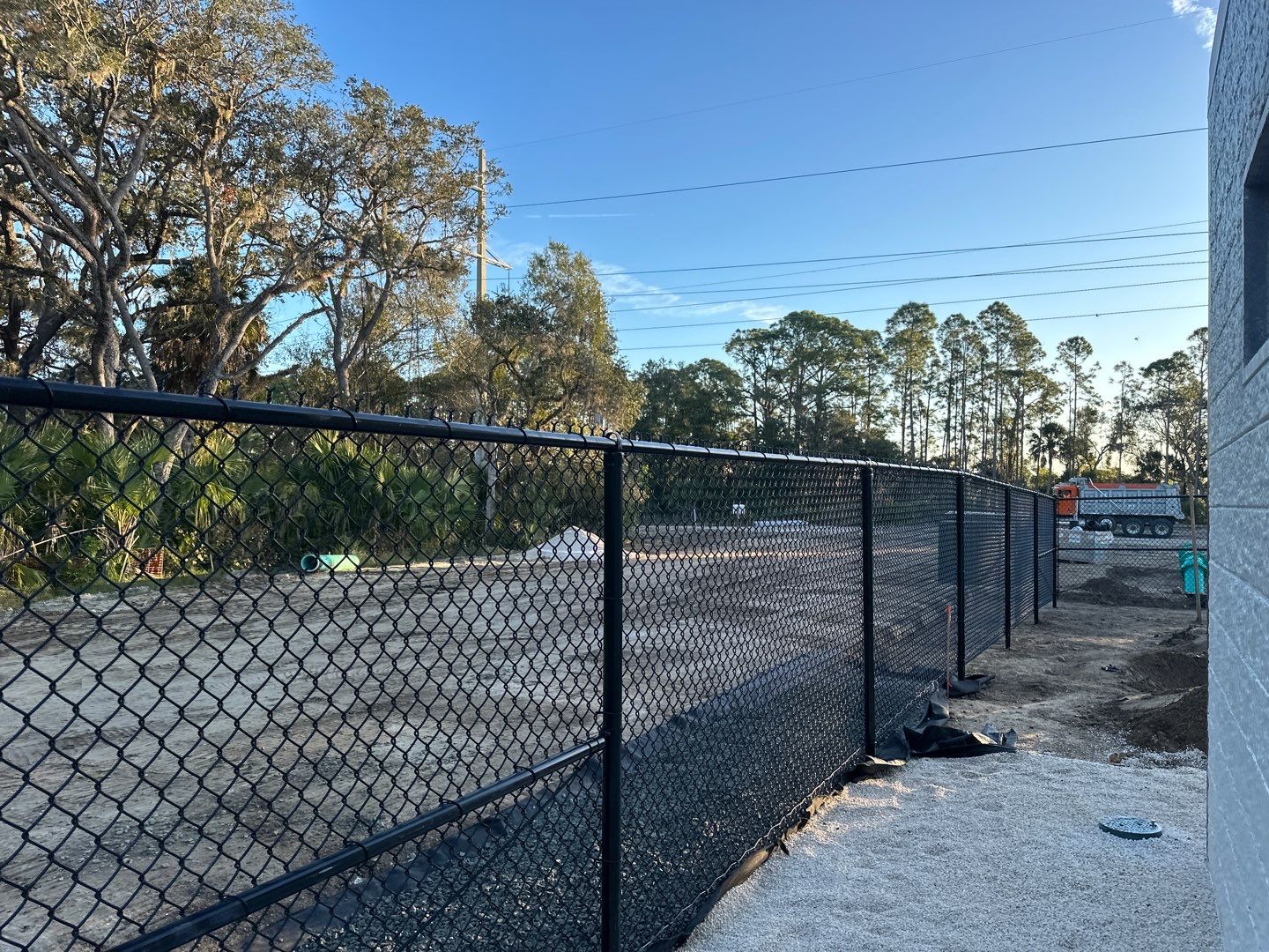 Chain-link Fence Installation using Chain-link Fence by Asap fence and gates, LLC