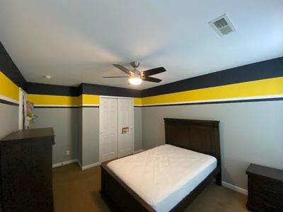 Striped Bedroom Paint