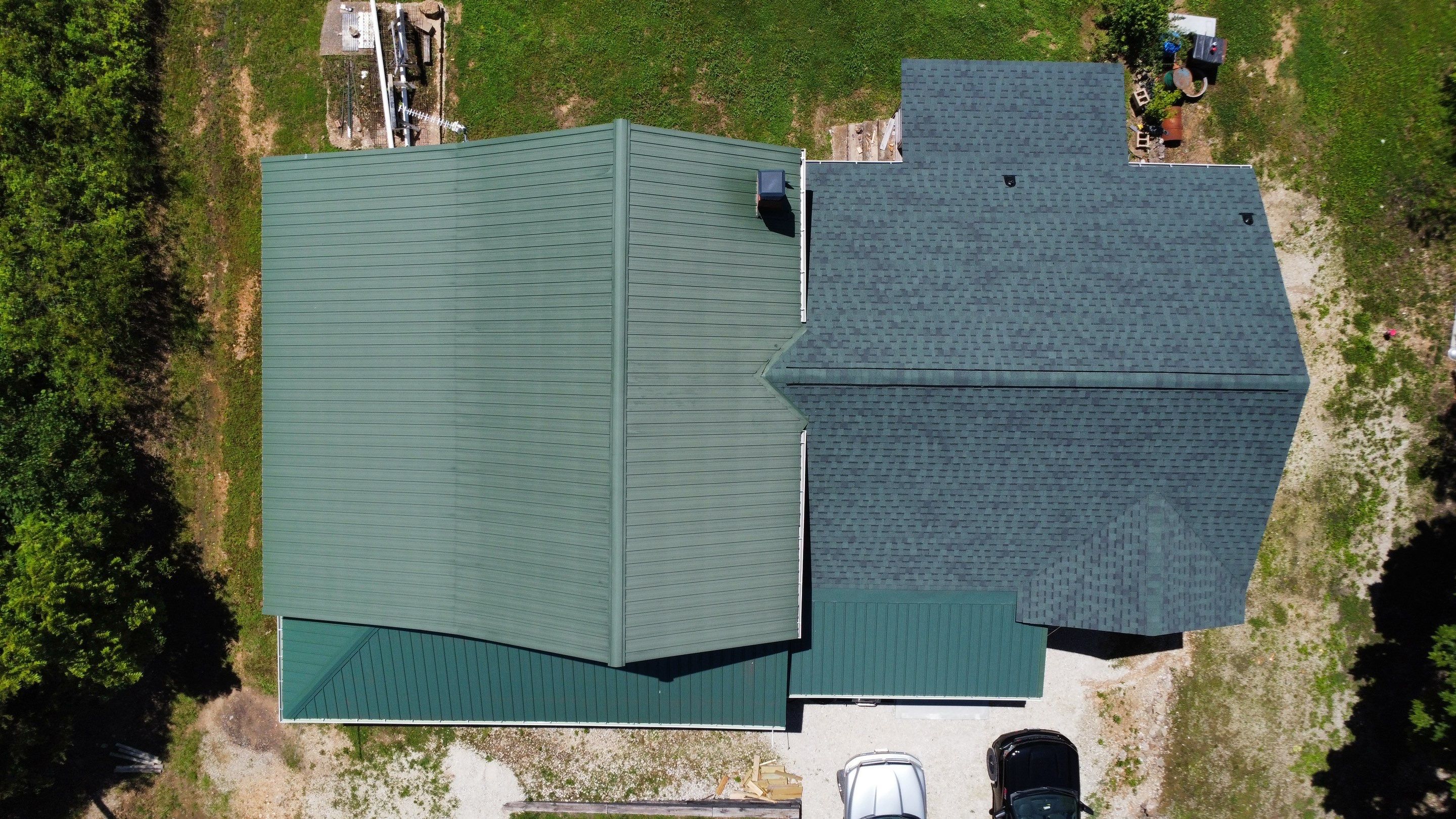 Residential Roof Install - Atlas Pinnacle Pristine W Scotchguard - Color Woodland Green  by Titan Commercial & Residential Roofing 