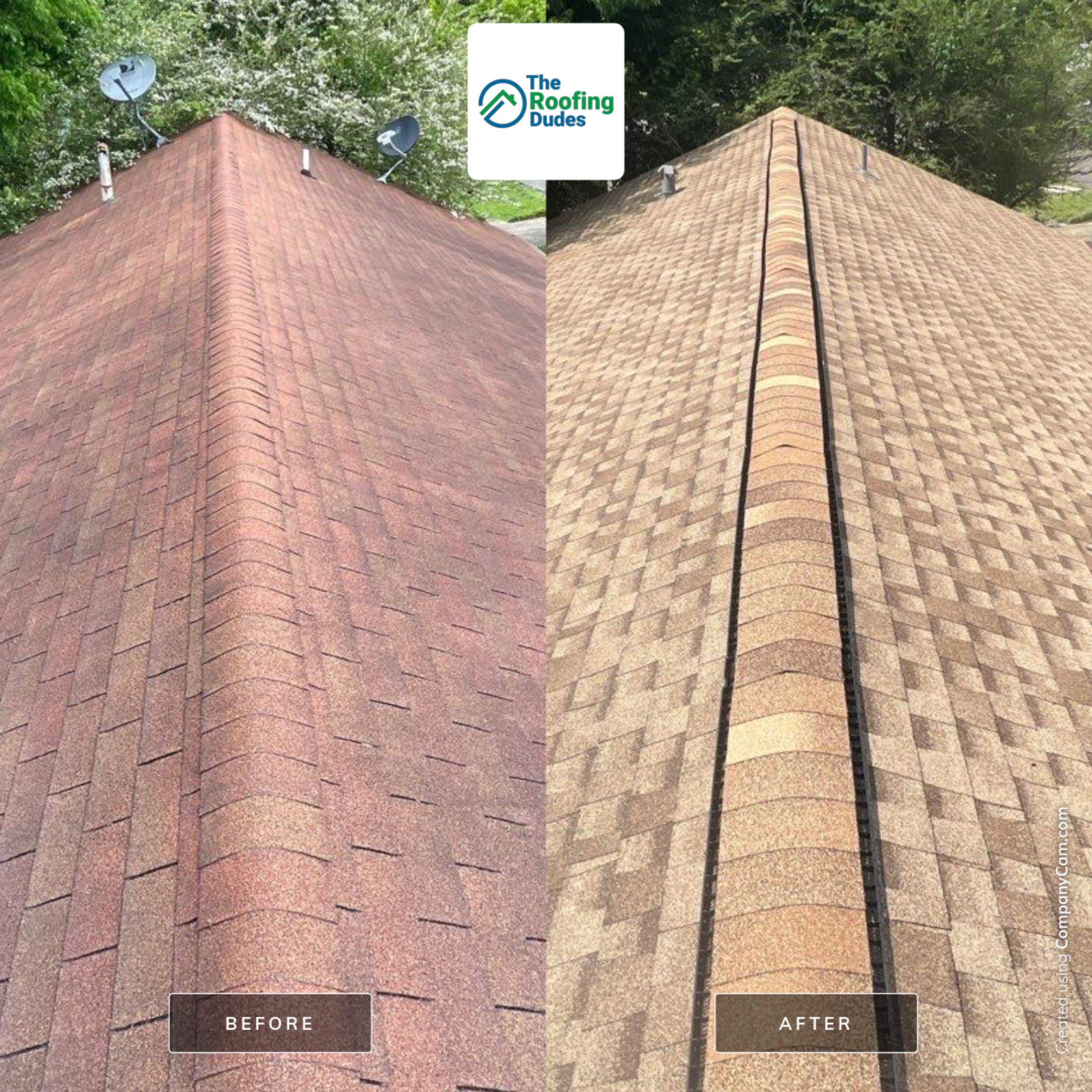 Before and Afters by The Roofing Dudes
