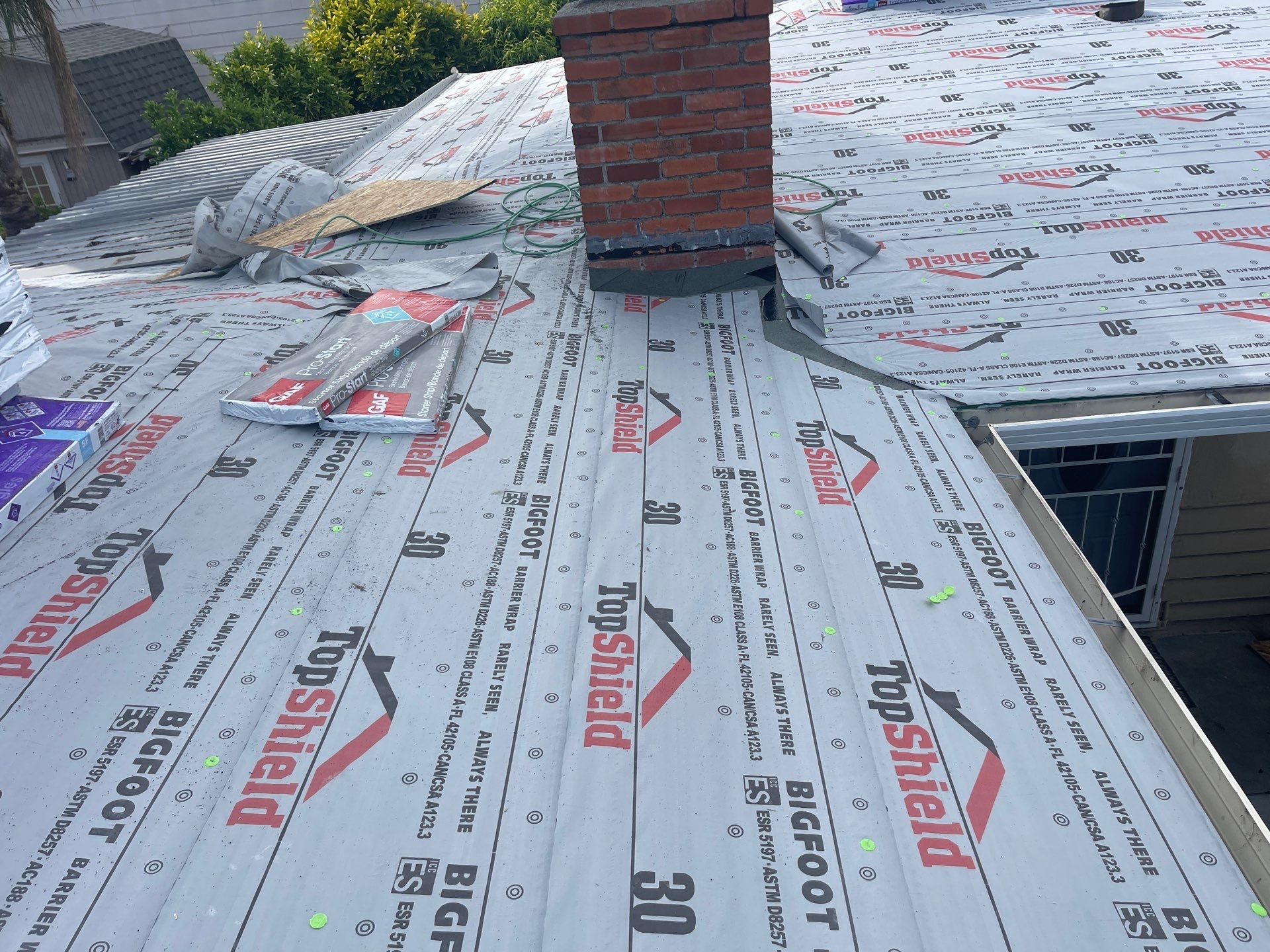 Residential Roofing Replacement using GAF Timberline Reflector Series by Acker Roofing