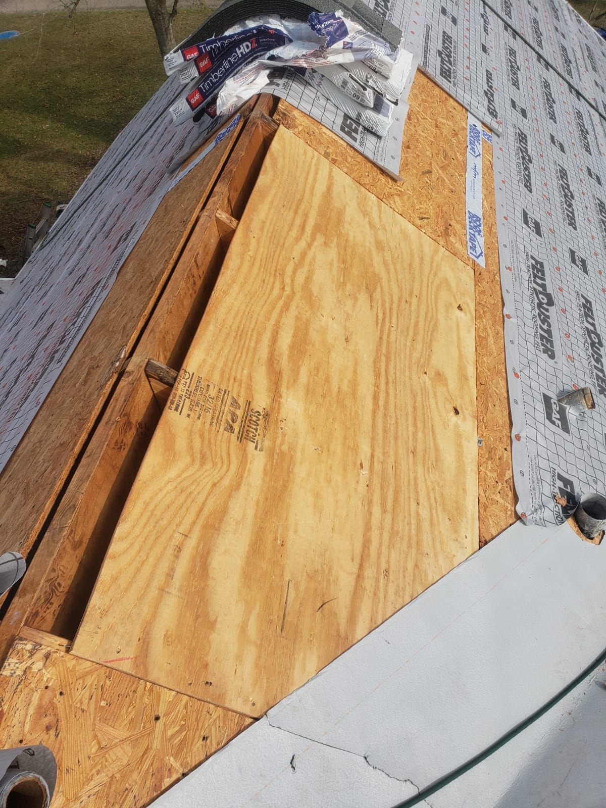 Residential Roofing Installation using Roof Replacement by American Roofing & Construction LLC