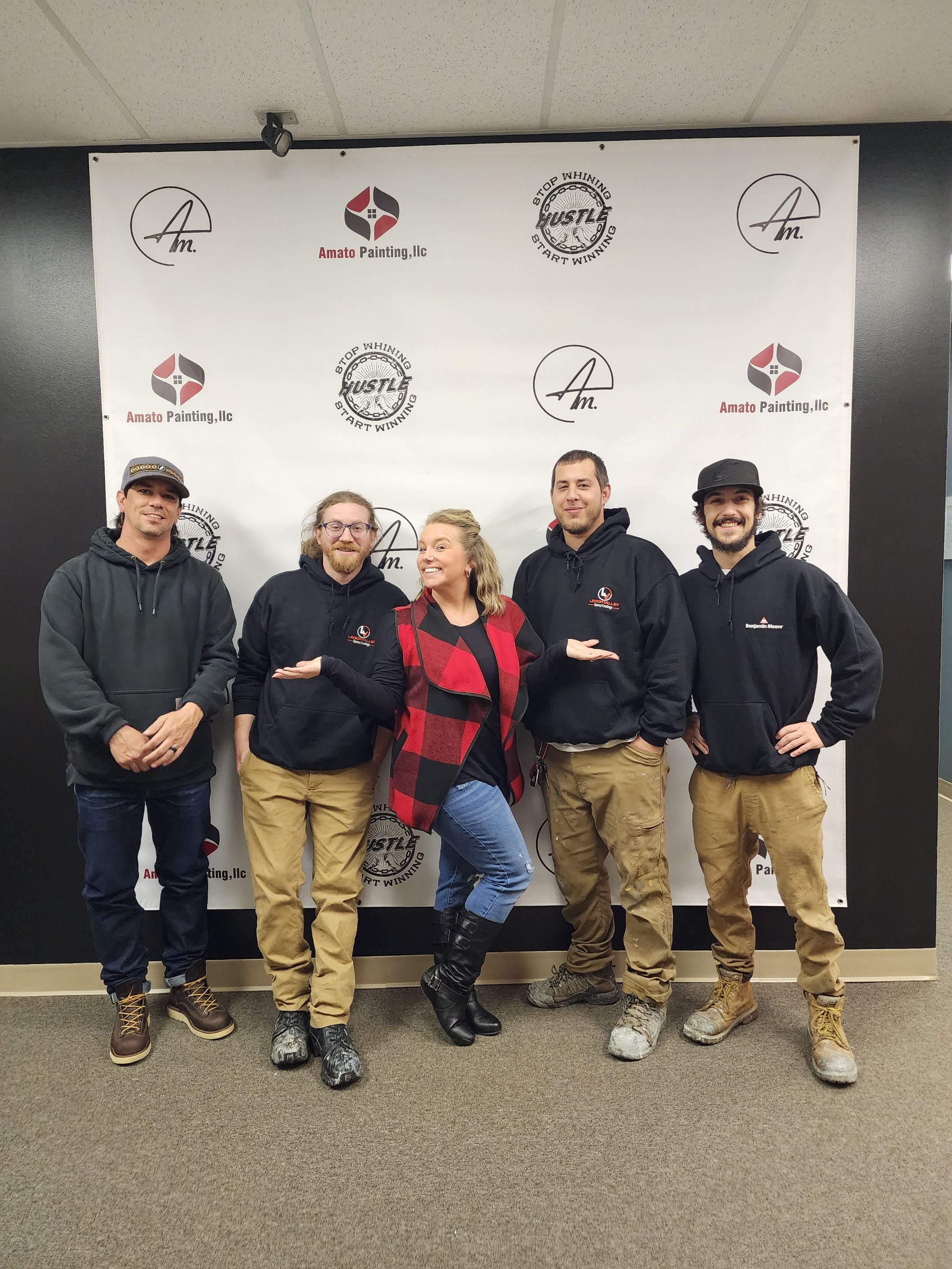 Amato Painting Team Pictures by Ryan Amato Painting LLC and Lehigh Valley Epoxy