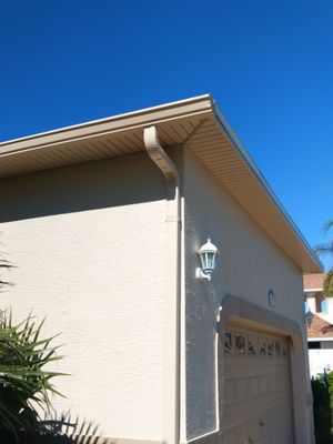 Cameo New Gutters and Soffit Installation FL