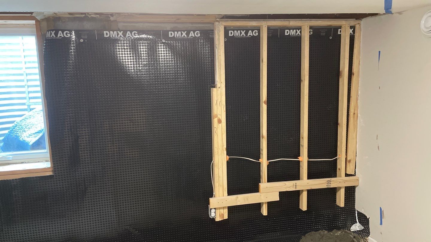 Subcontracted for a Whole-Home Remodel by Waterproofing Northeast