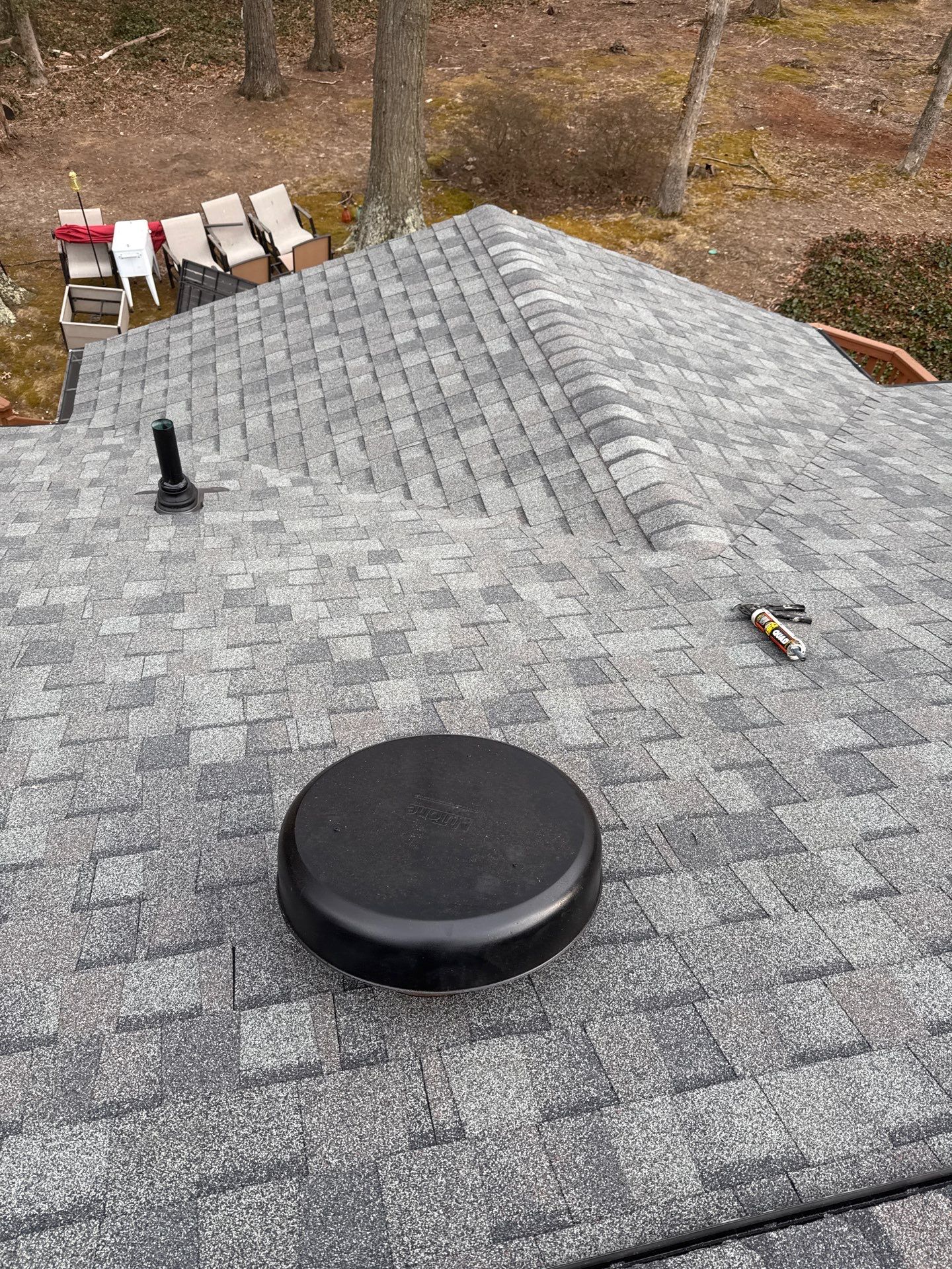 West Springfield: Residential Roof Replacement with CertainTeed Landmark in Colonial Slate by RM Banning, Inc.