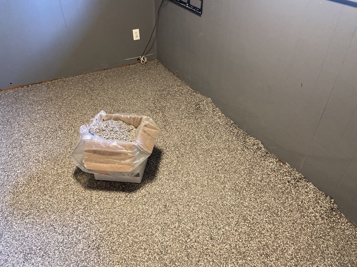 Basement using Silver Creek by Select Painting, Coatings & Garage Cabinets