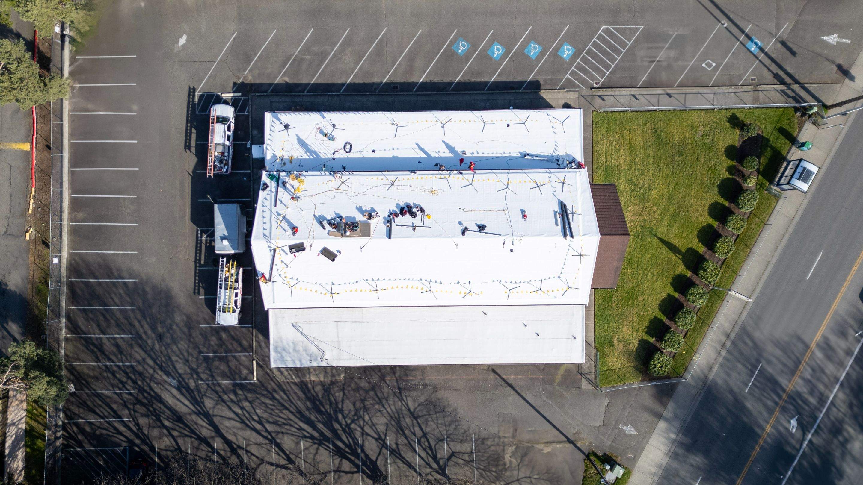 Kent Church - Reroof Project (Overlay) by Fields Roof Service Inc
