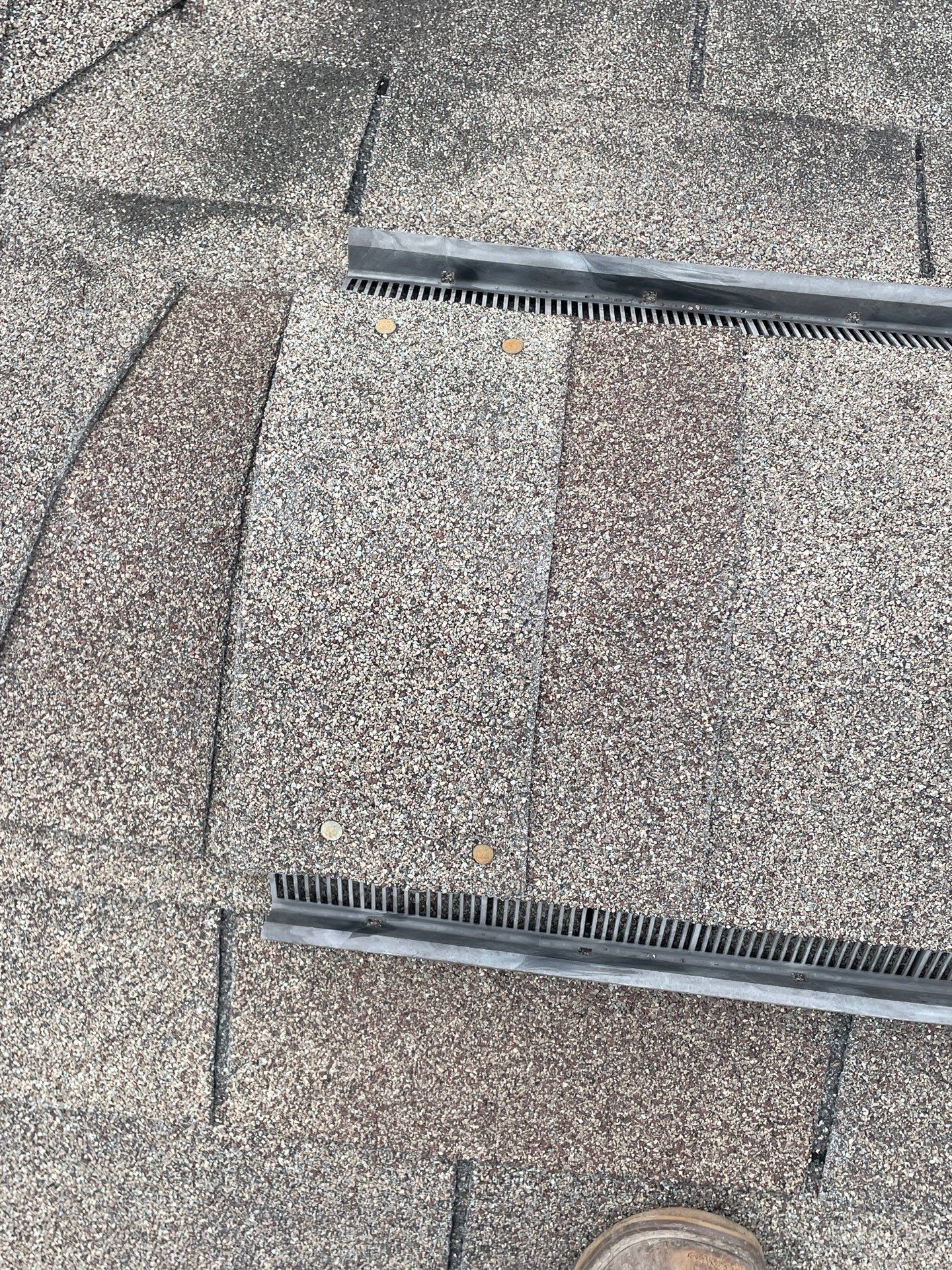 Hail Damage using Owen's Corning Duration (Lifetime) Shingles by Roof Repair Company