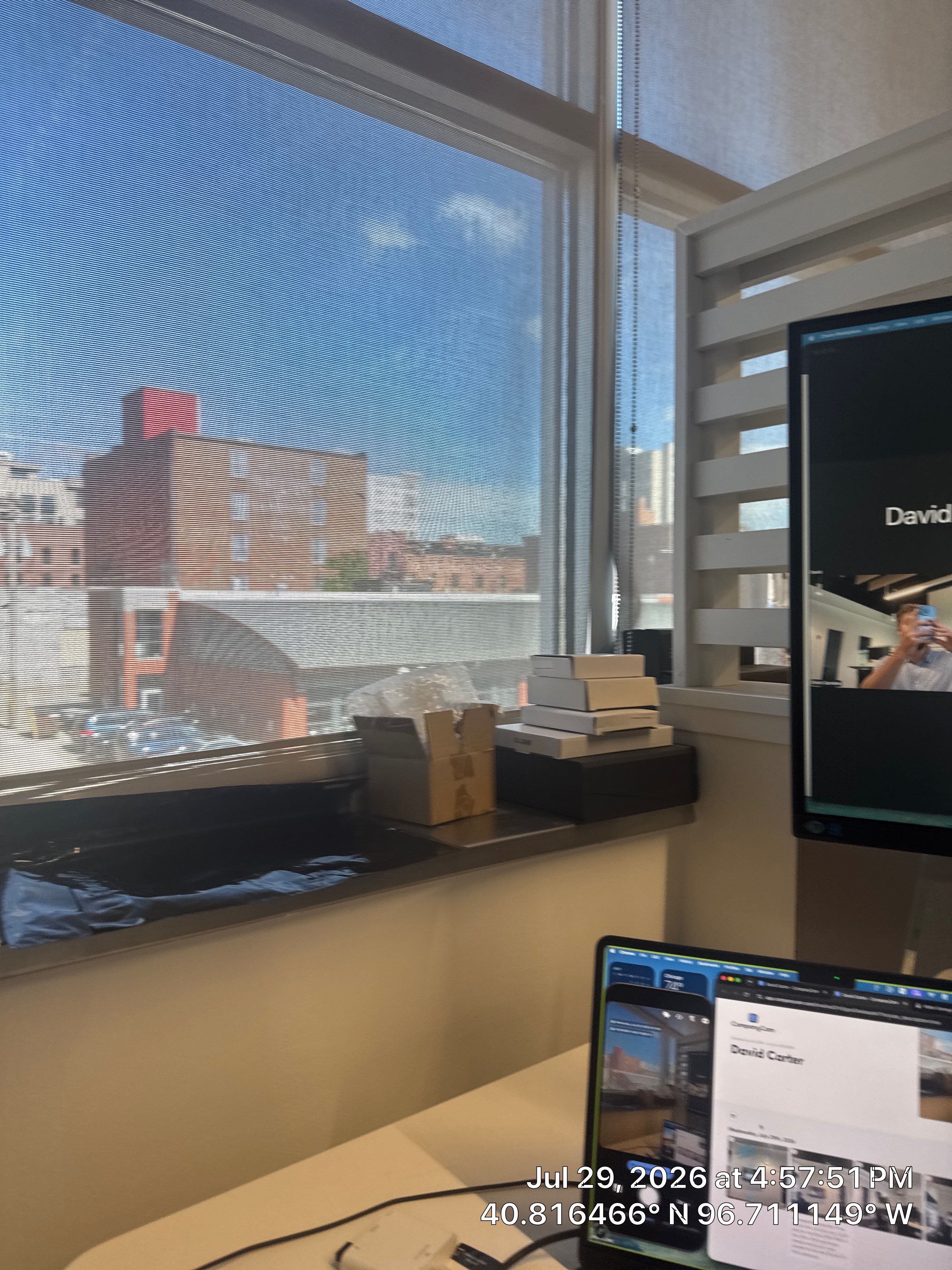 Modern Commercial Office Workspace Updates and Media Installation in Lincoln by CompanyCam Sales Demo