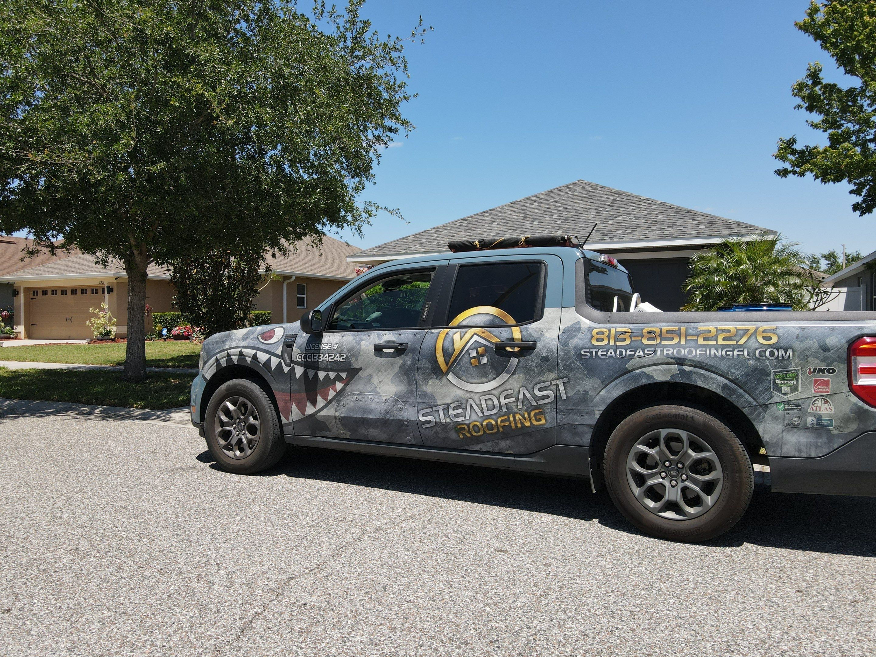 Roof Replacement in Wimauma, FL. by Steadfast Roofing