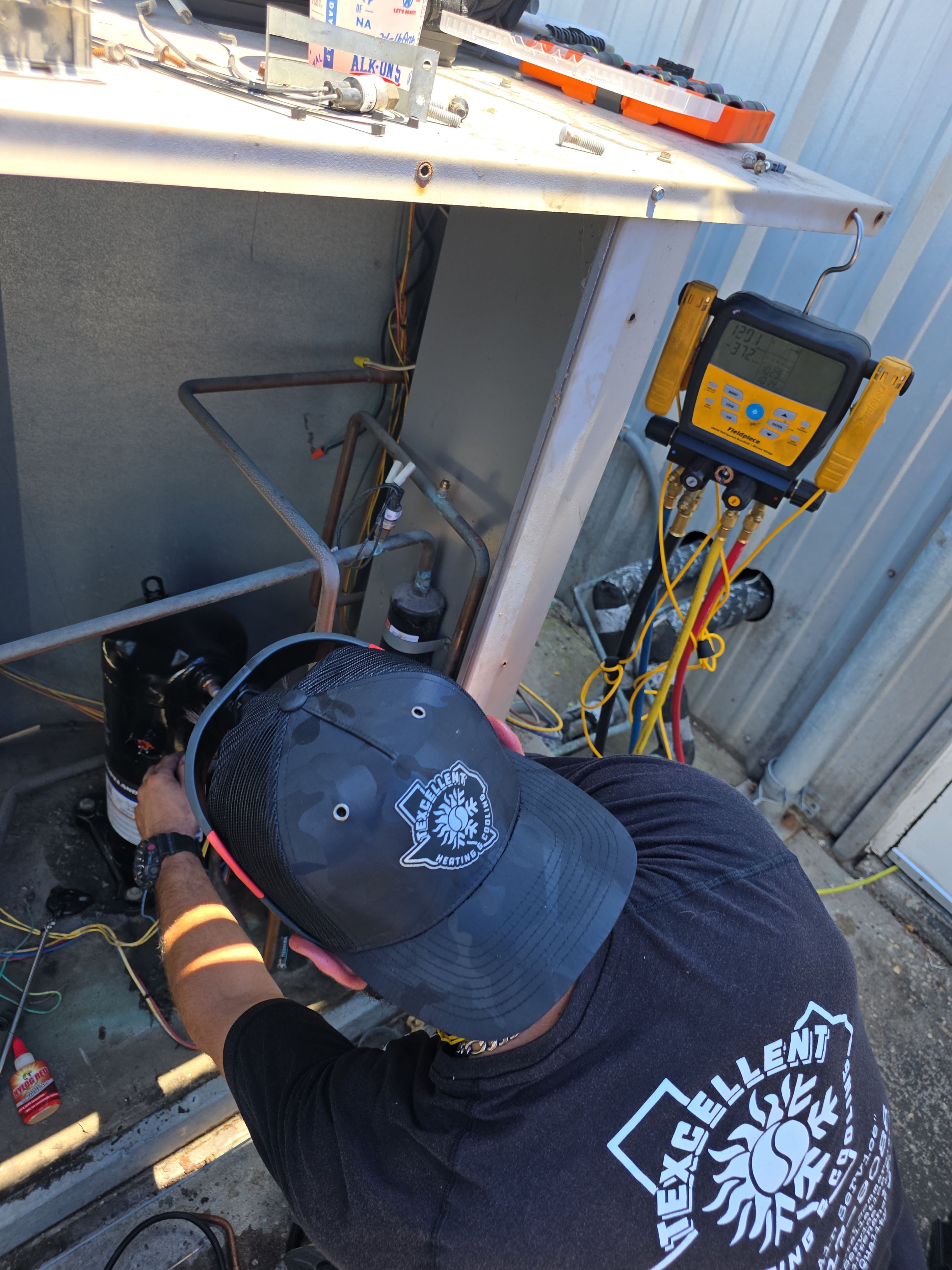 Project in La Porte, TX by Texcellent A/C Service