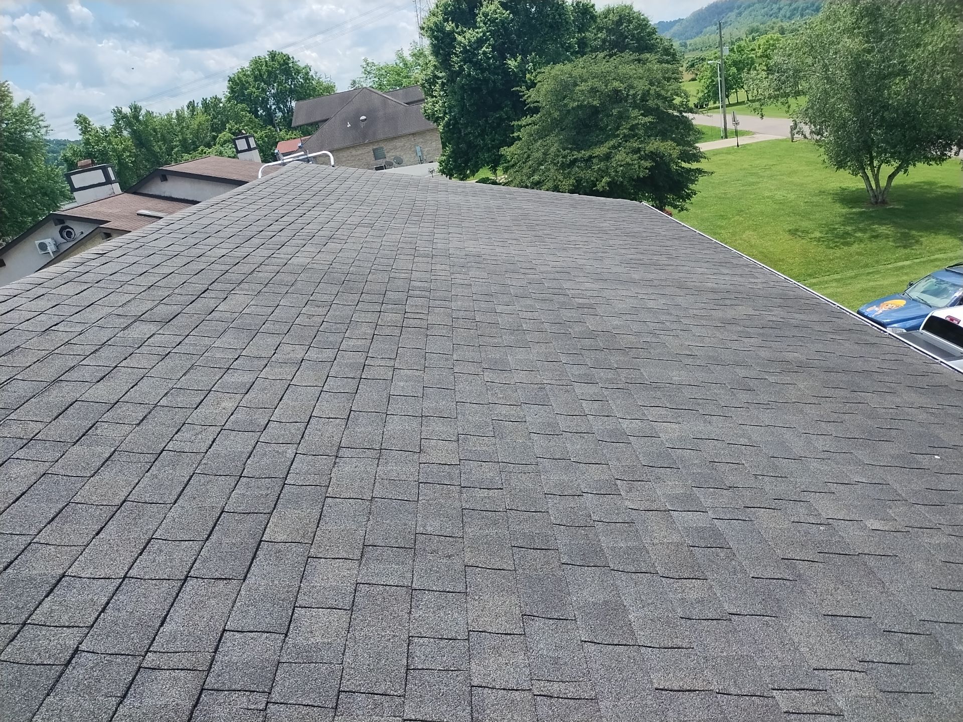 Residential Roofing Installation using Performance Shingles by Mr. Roofer