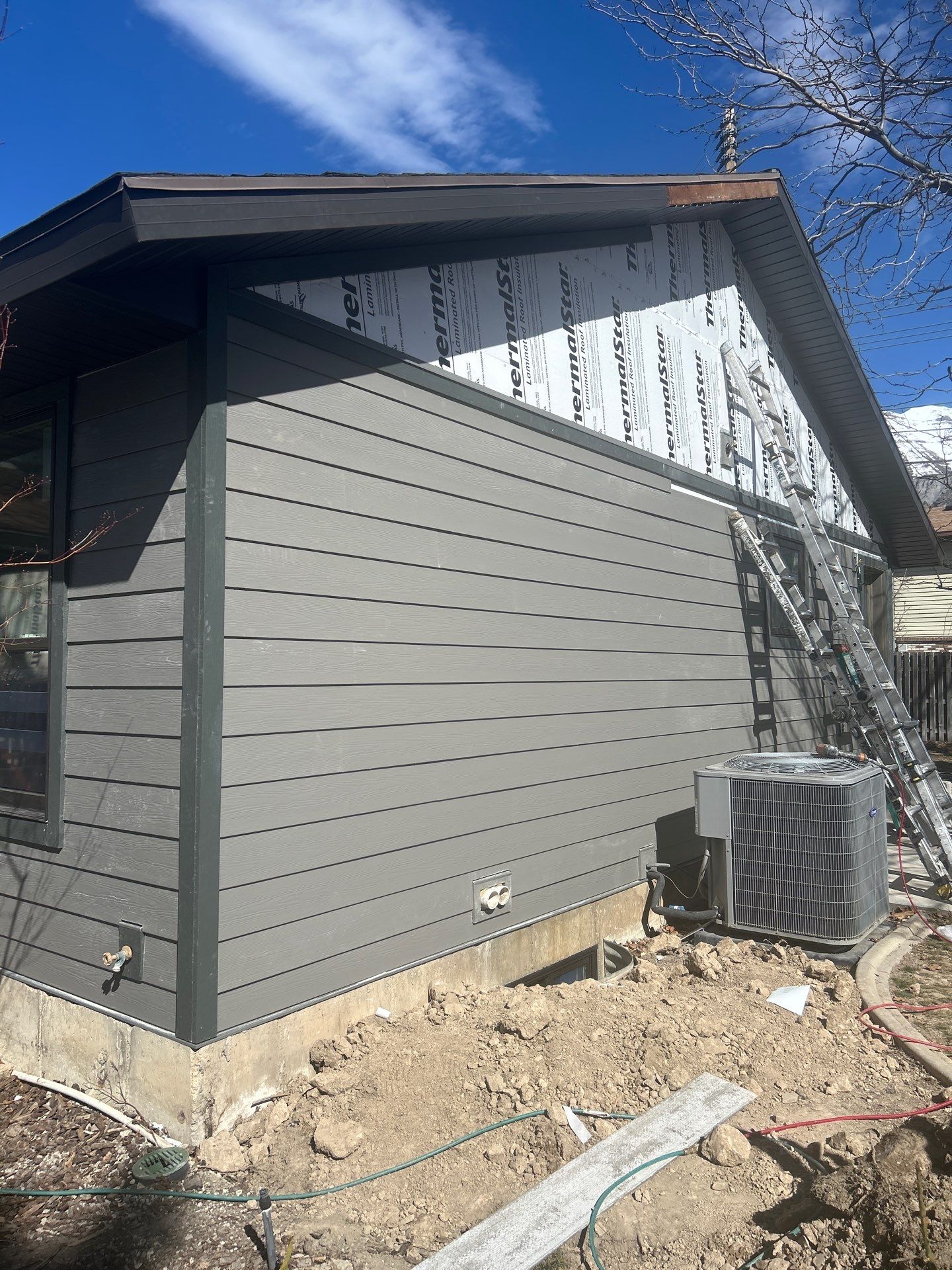 Pleasant Grow | Master Exterior Redesign | Aged Pewter & Iron Gray by Ideal Siding Utah